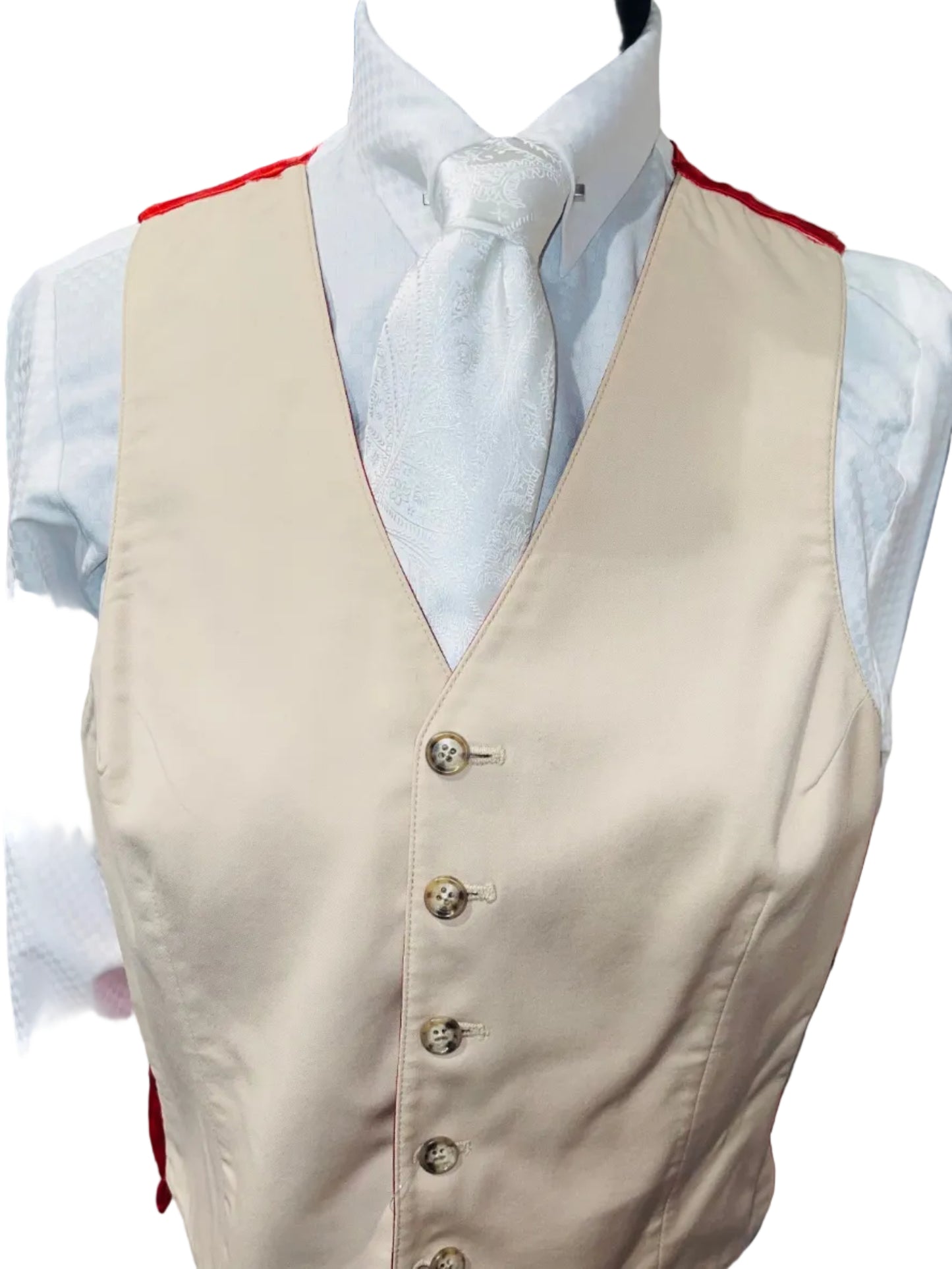 Custom, Cream Ladies Vest