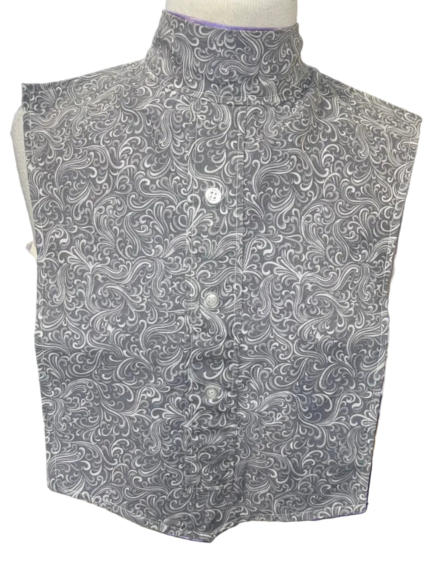 Grey and Purple Dickie