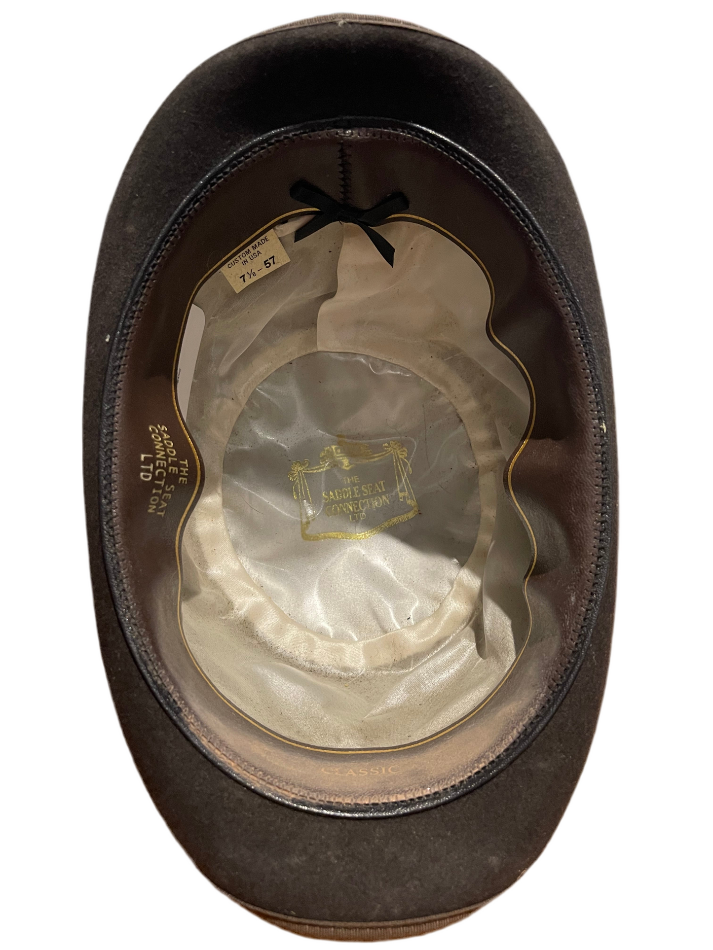 Saddleseat Connection, Dark Brown 7 1/8 Derby