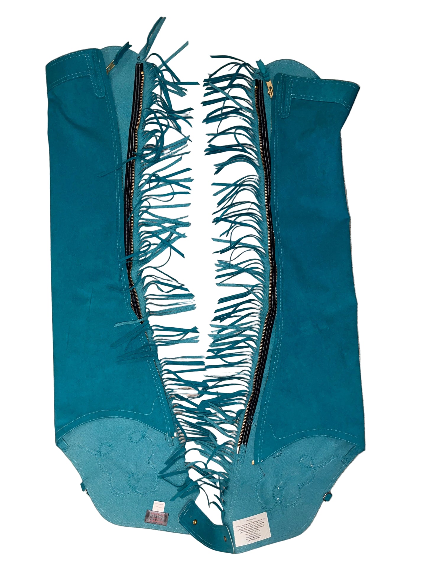 Go-N-Show, Ladies Small Turquoise Chaps