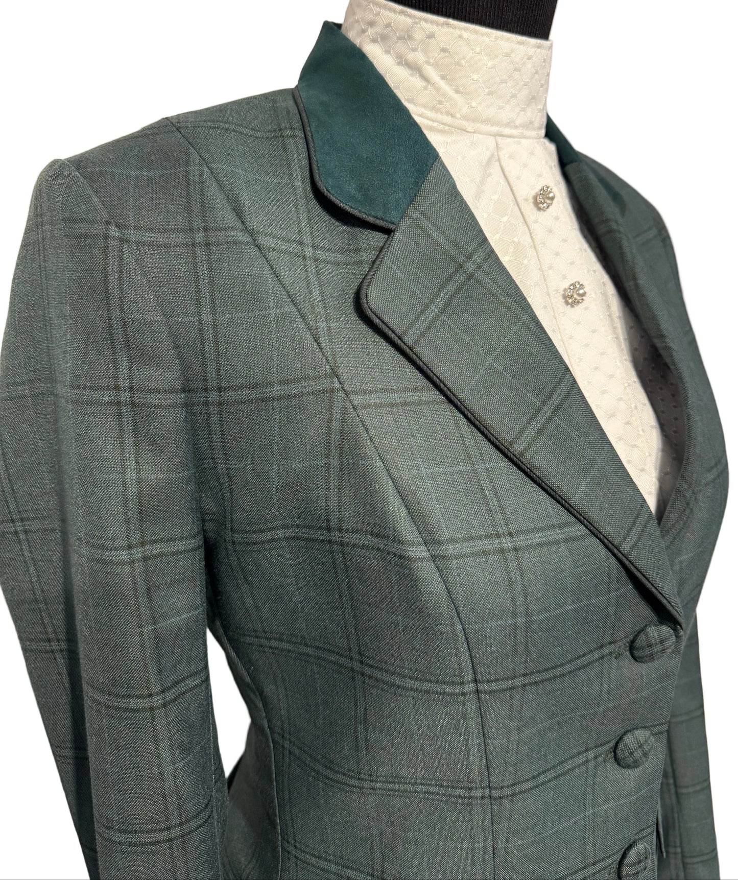 MTC, Ladies Green Plaid Hunt Cost