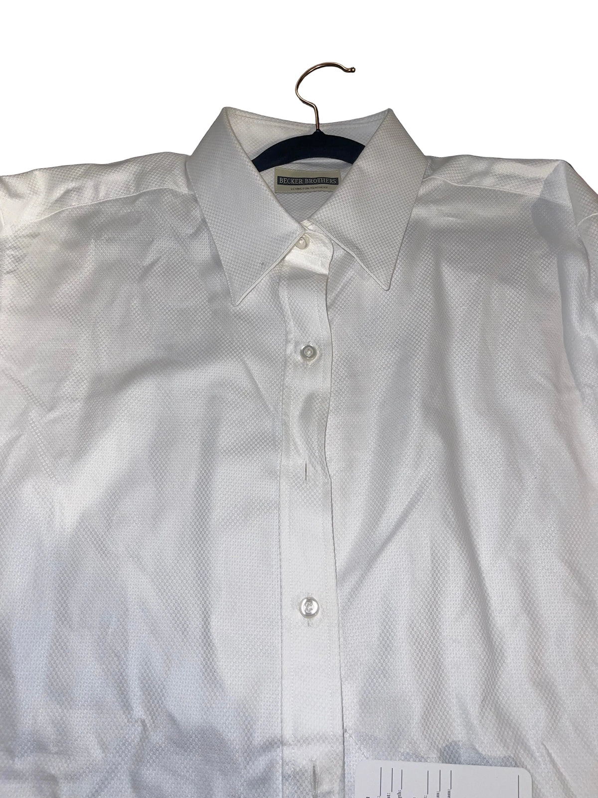 New Becker Brothers, White Shirt