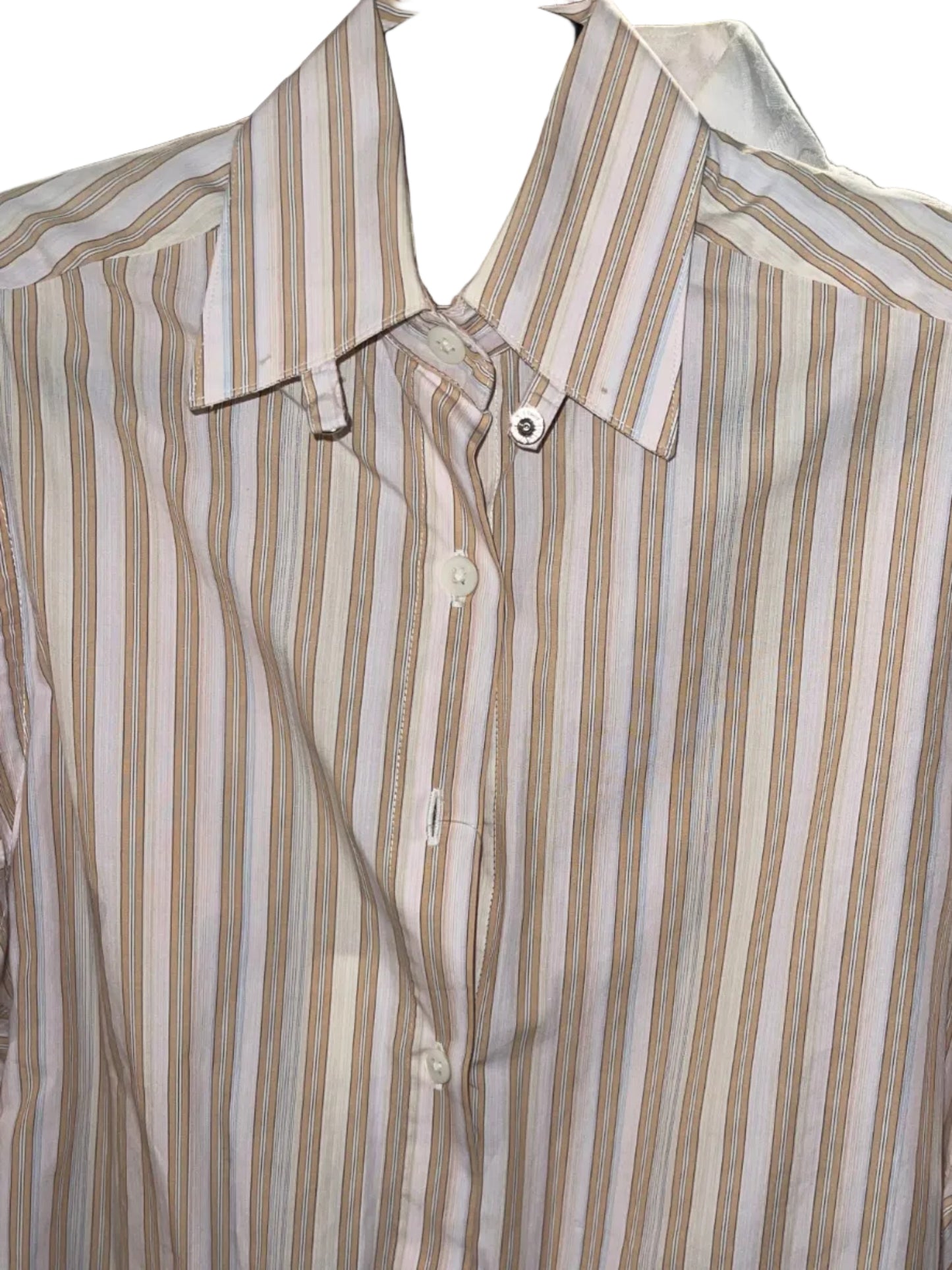 C'est yApre, Peach Striped Girls Shirt