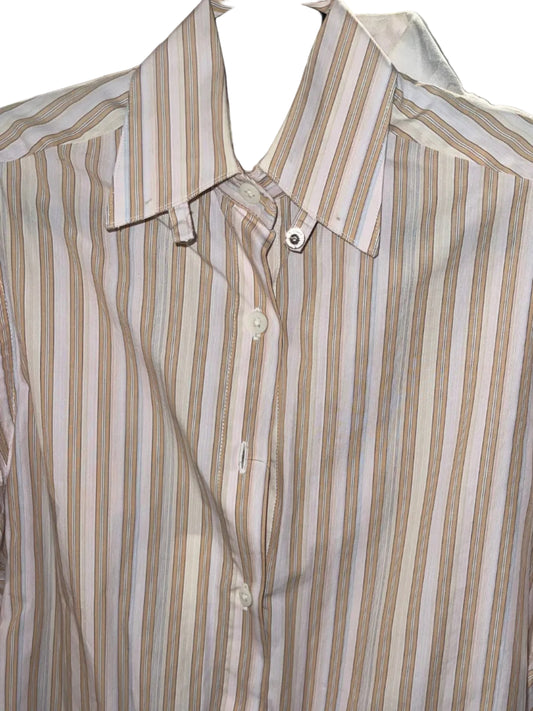 C'est yApre, Peach Striped Girls Shirt