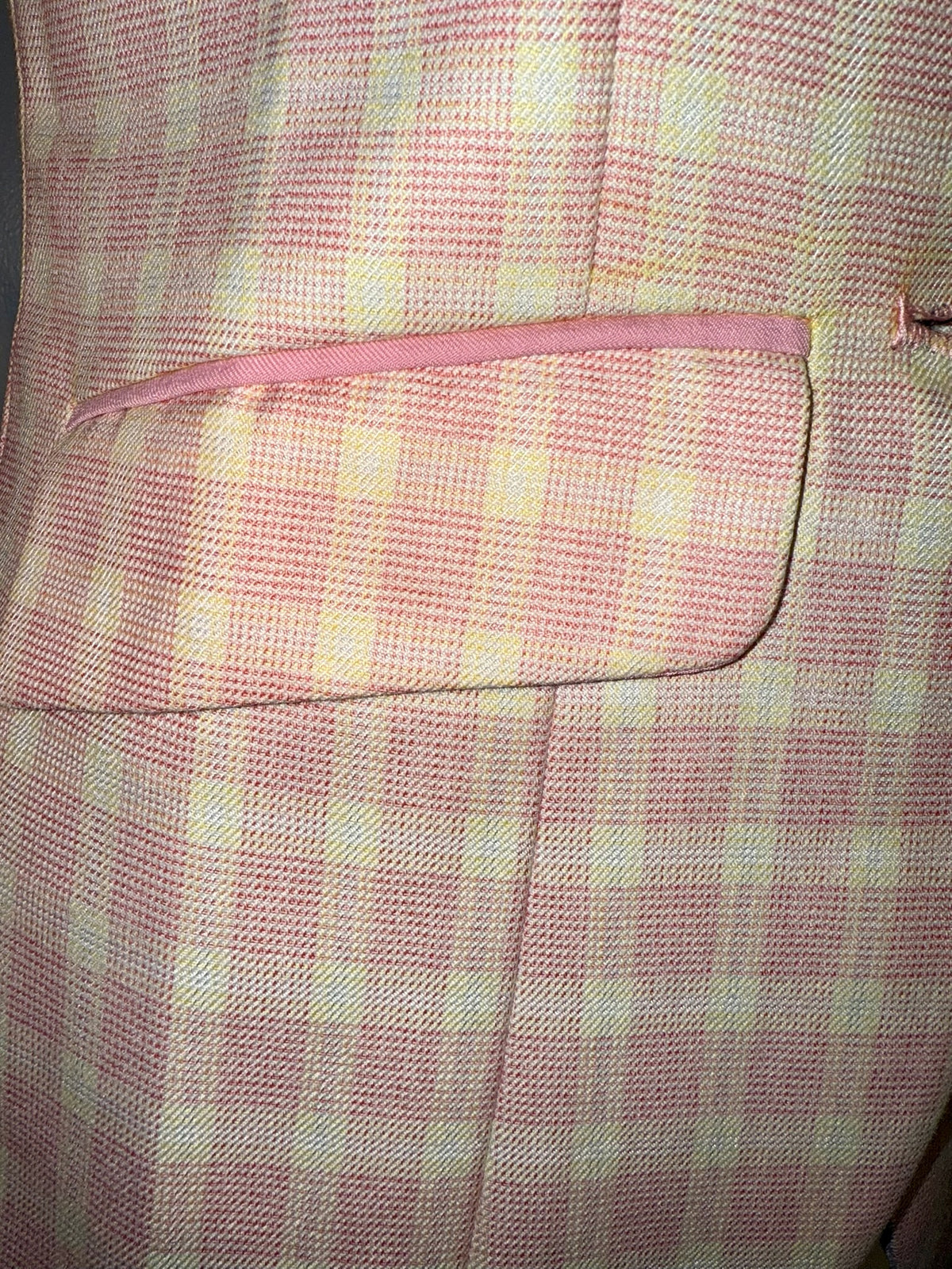 New MTC, Pink Plaid Hunt Coat