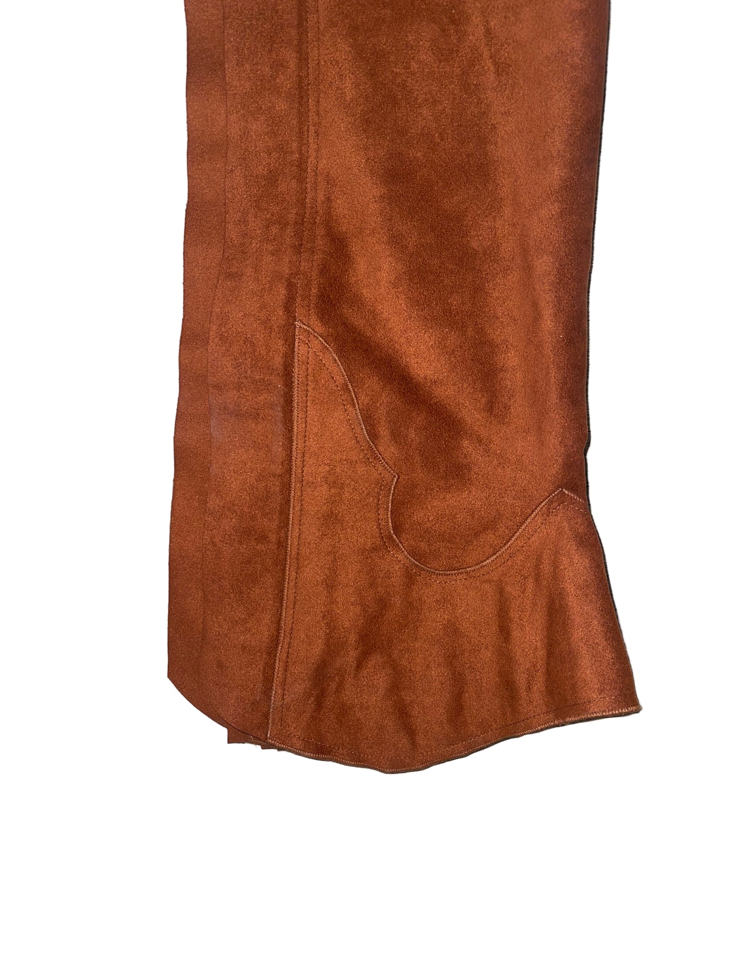 Custom, Rust Ultrasuede Chaps