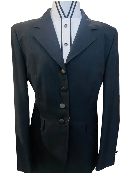 Rj Classics, Black Hunt Coat Ladies 8R