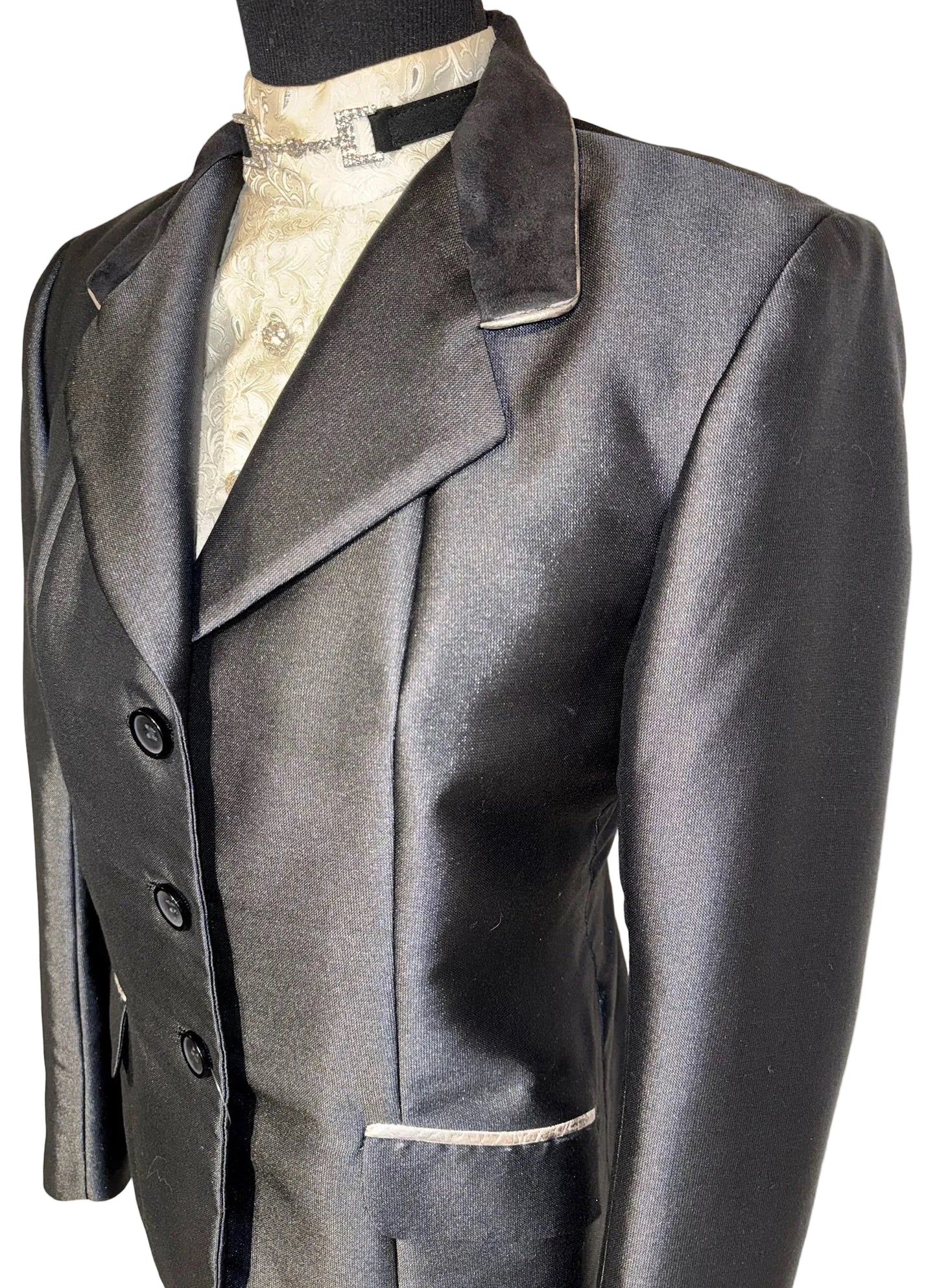 Marsha De Arriaga, Ladies Black Hunt Coat