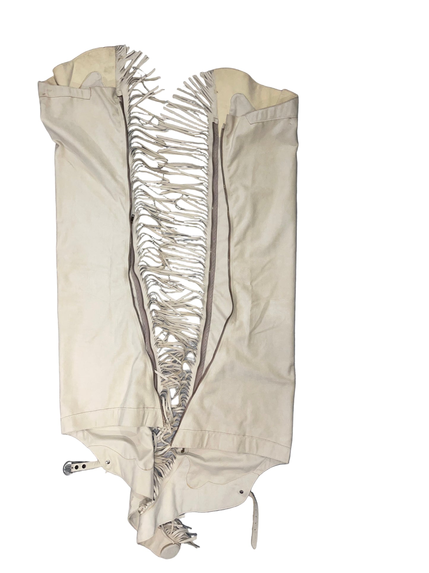 Custom, Cream Fringe Chaps and Pants