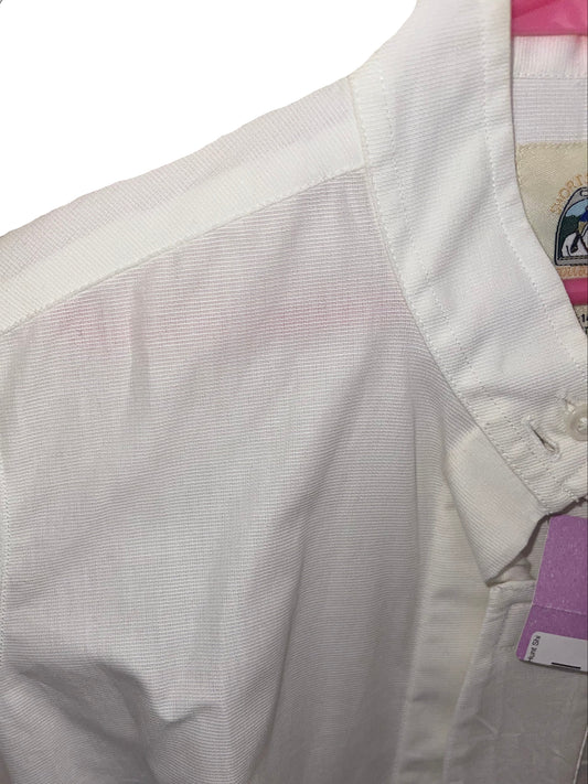 Short Stirrups, White Childs 14 Hunt Shirt