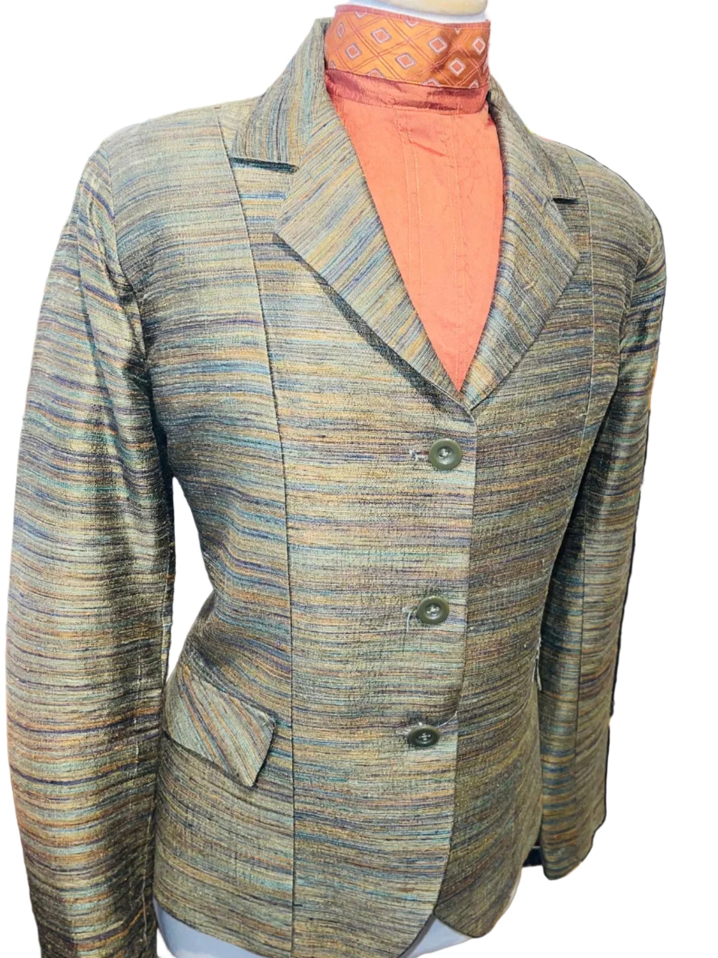 Custom, Ladies Green Hunt Coat