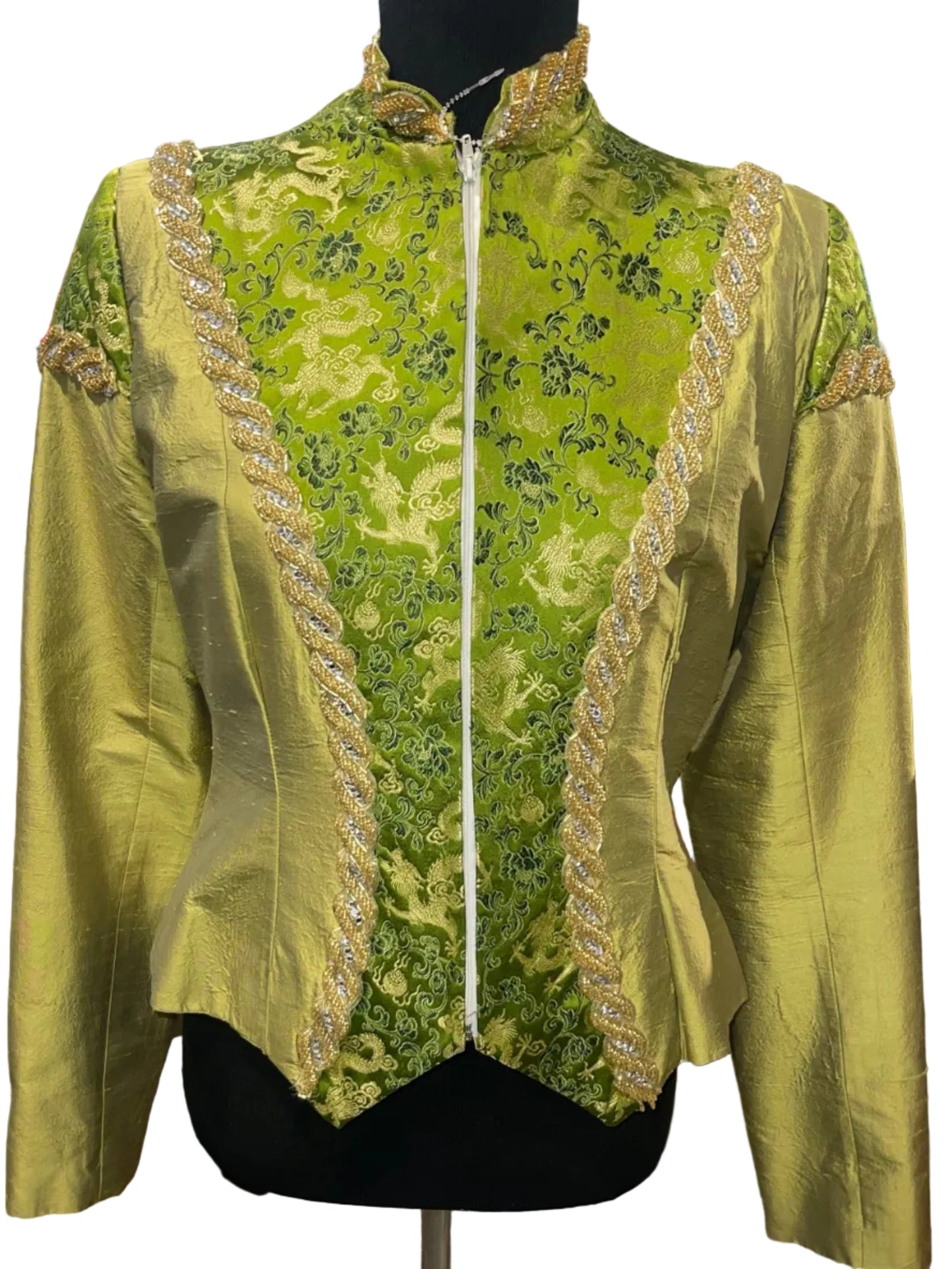 Custom, Ladies Green Western Set