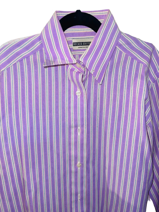 Becker Brothers, Purple Stripe Shirt