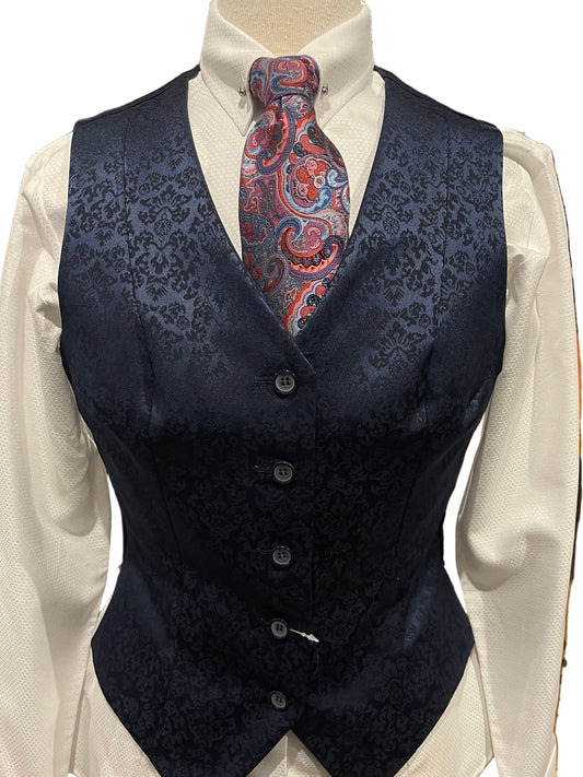 Ladies Navy and Raspberry Set