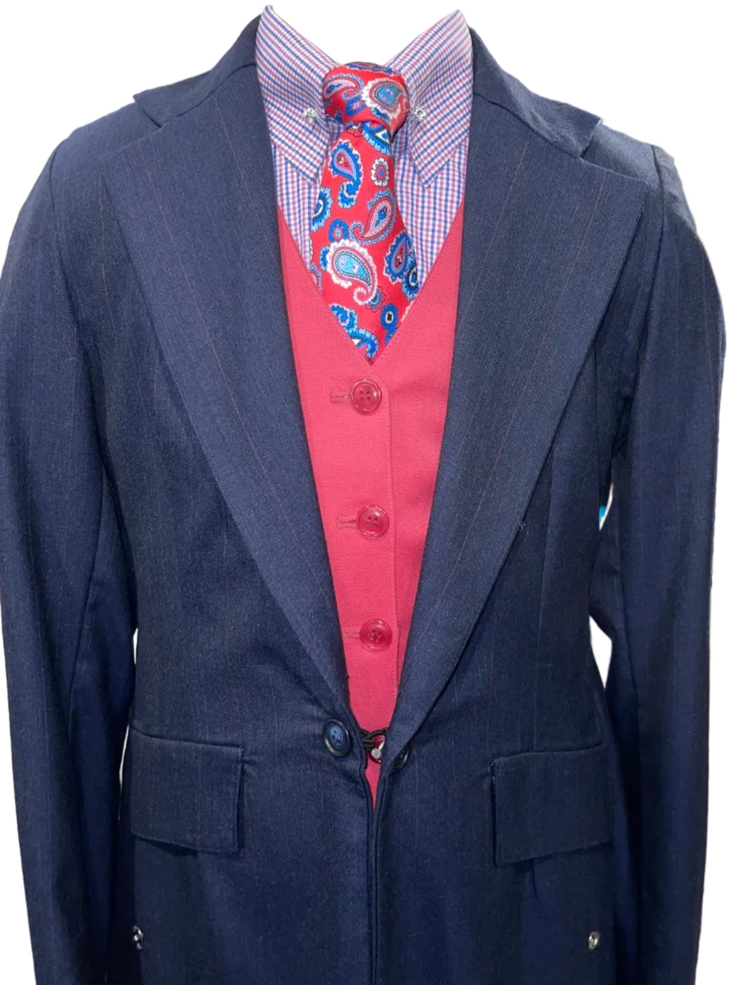 Elegance In Motion, Navy Ladies Suit