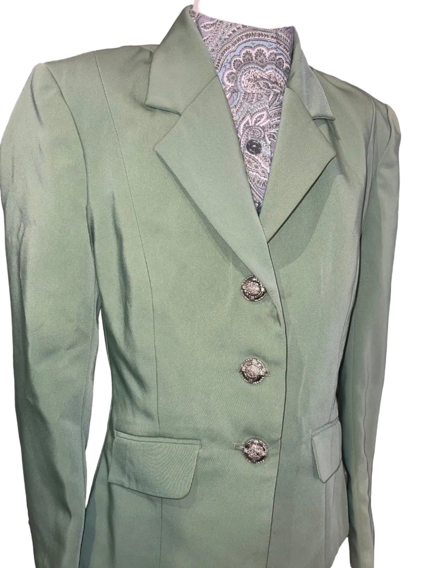 Custom, Teen Green Hunt Coat