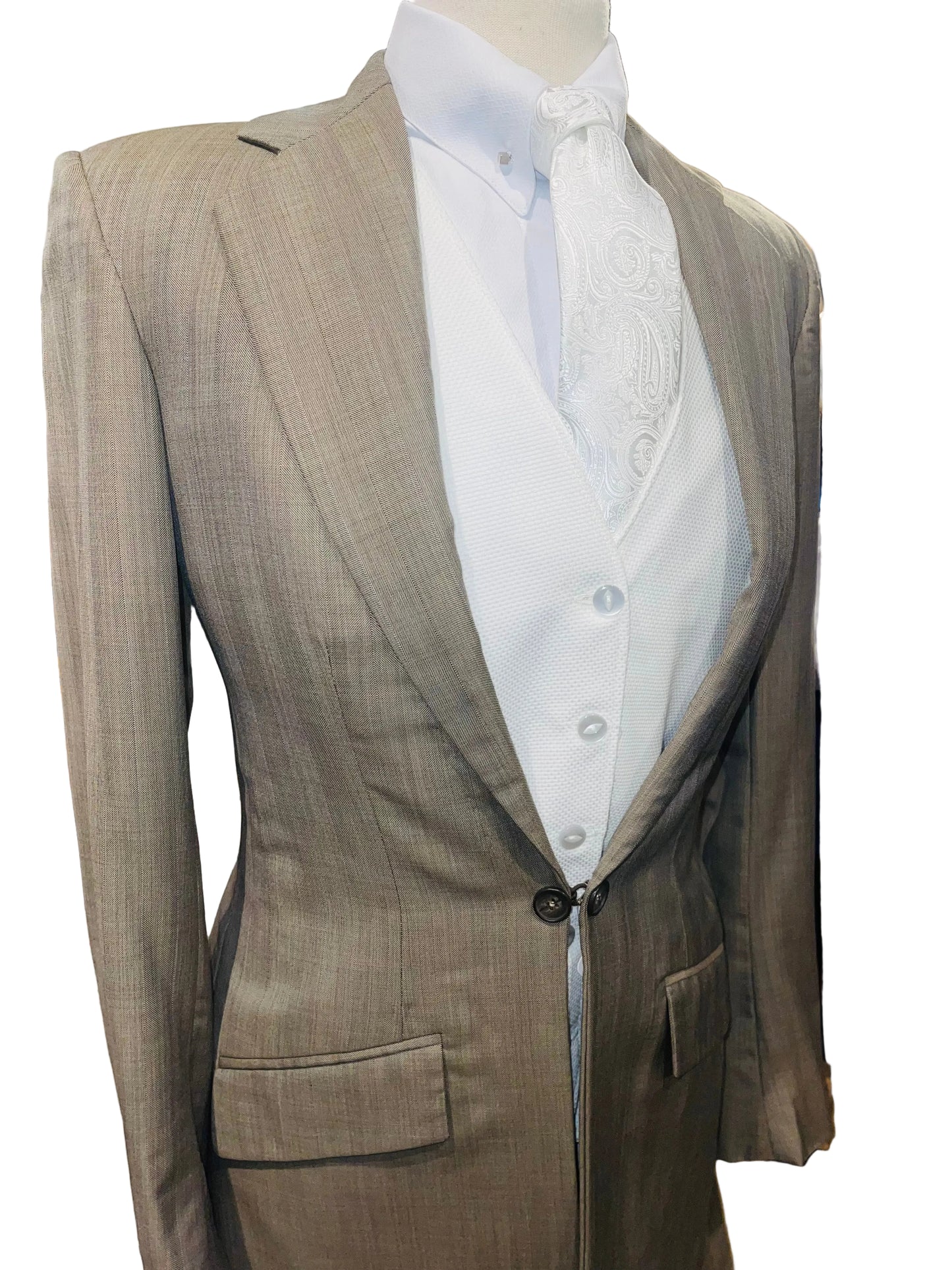 Carl Meyers, Taupe Suit
