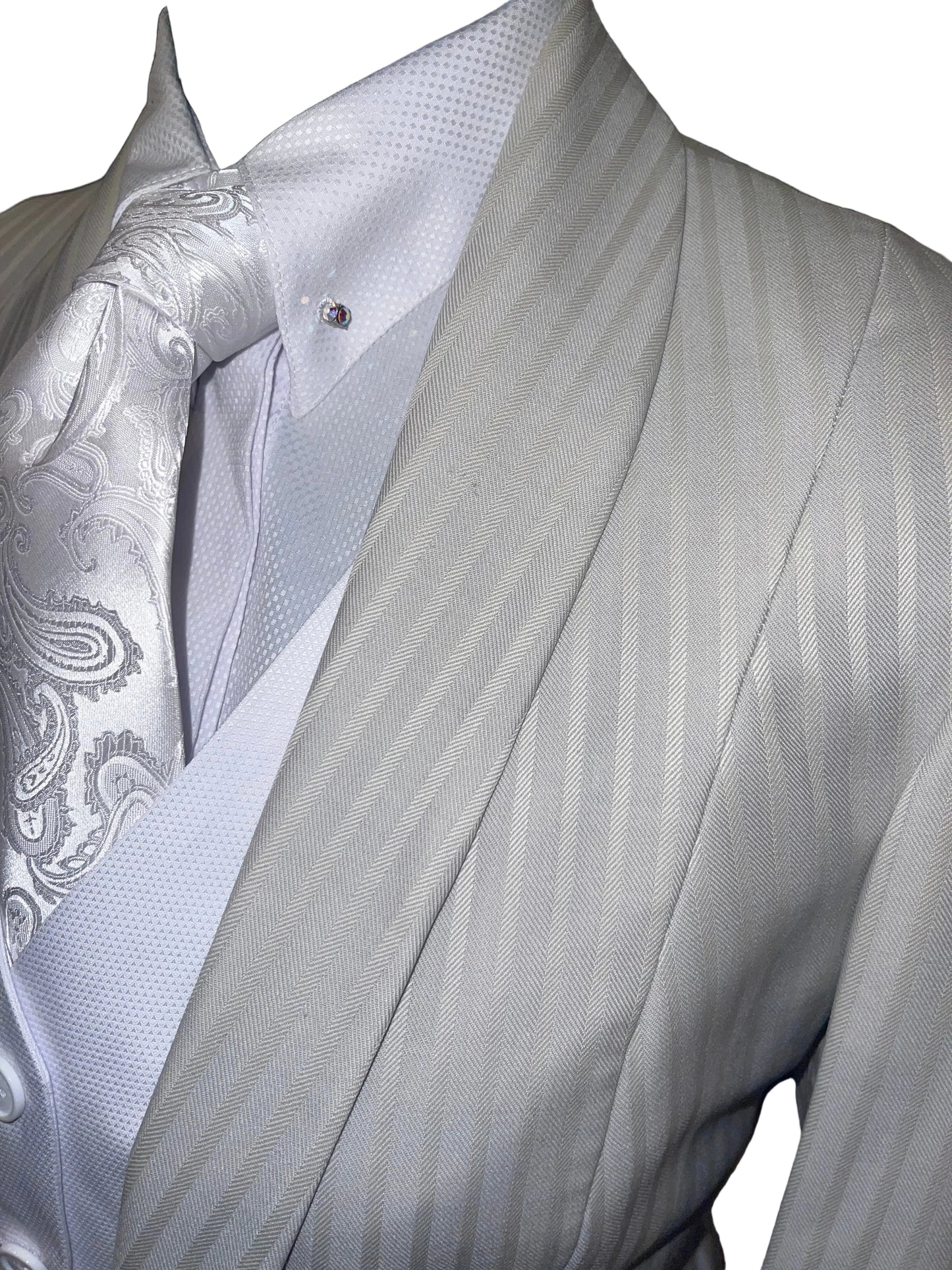Saddle Seat Connection, Silver Day Coat