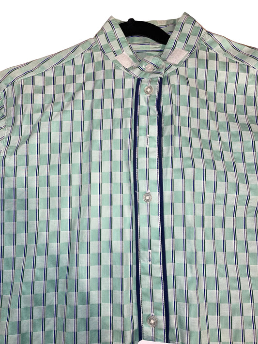 Custom, Green Geometric Hunt Shirt