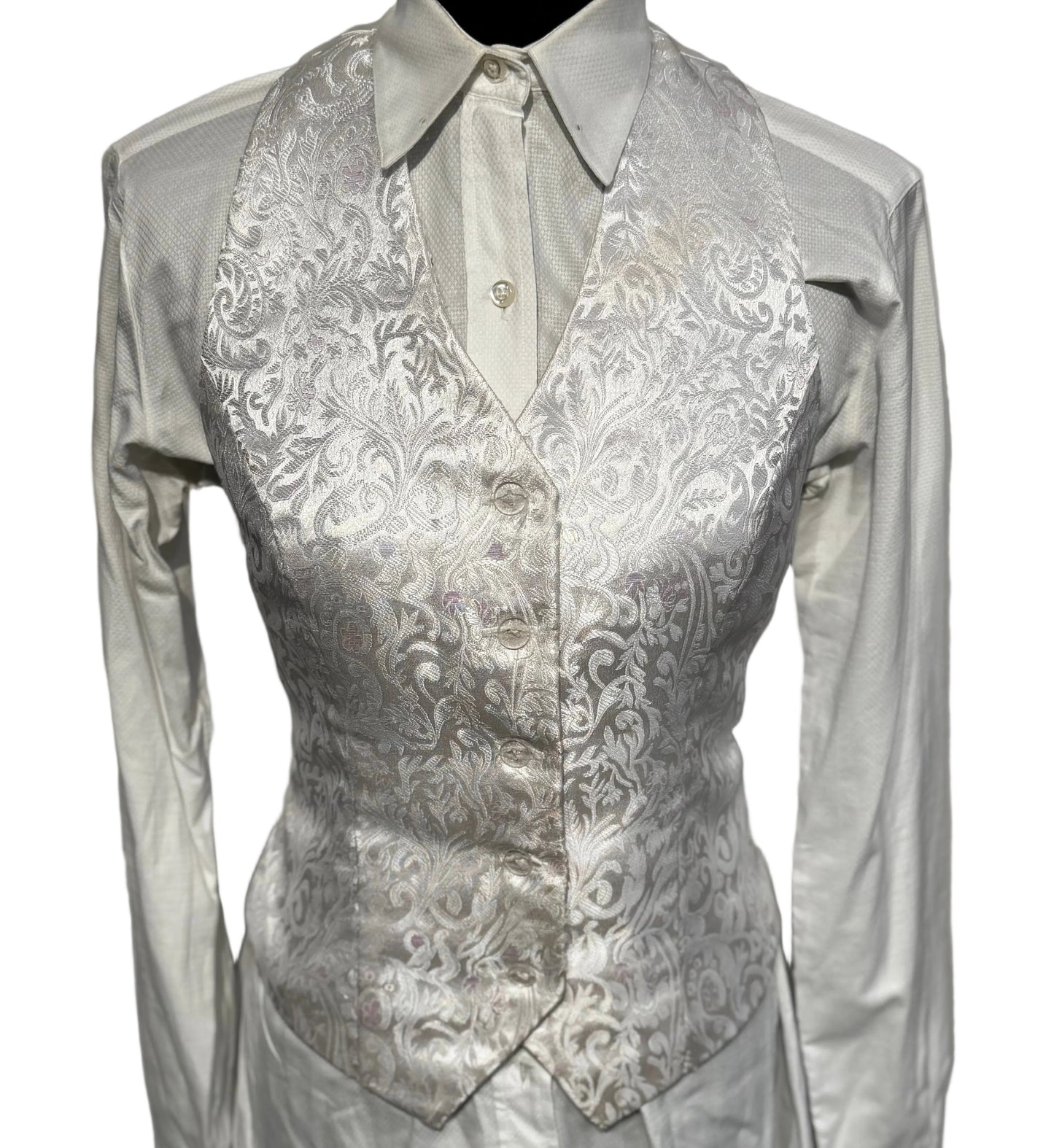 Custom Ladies Brocade Vest