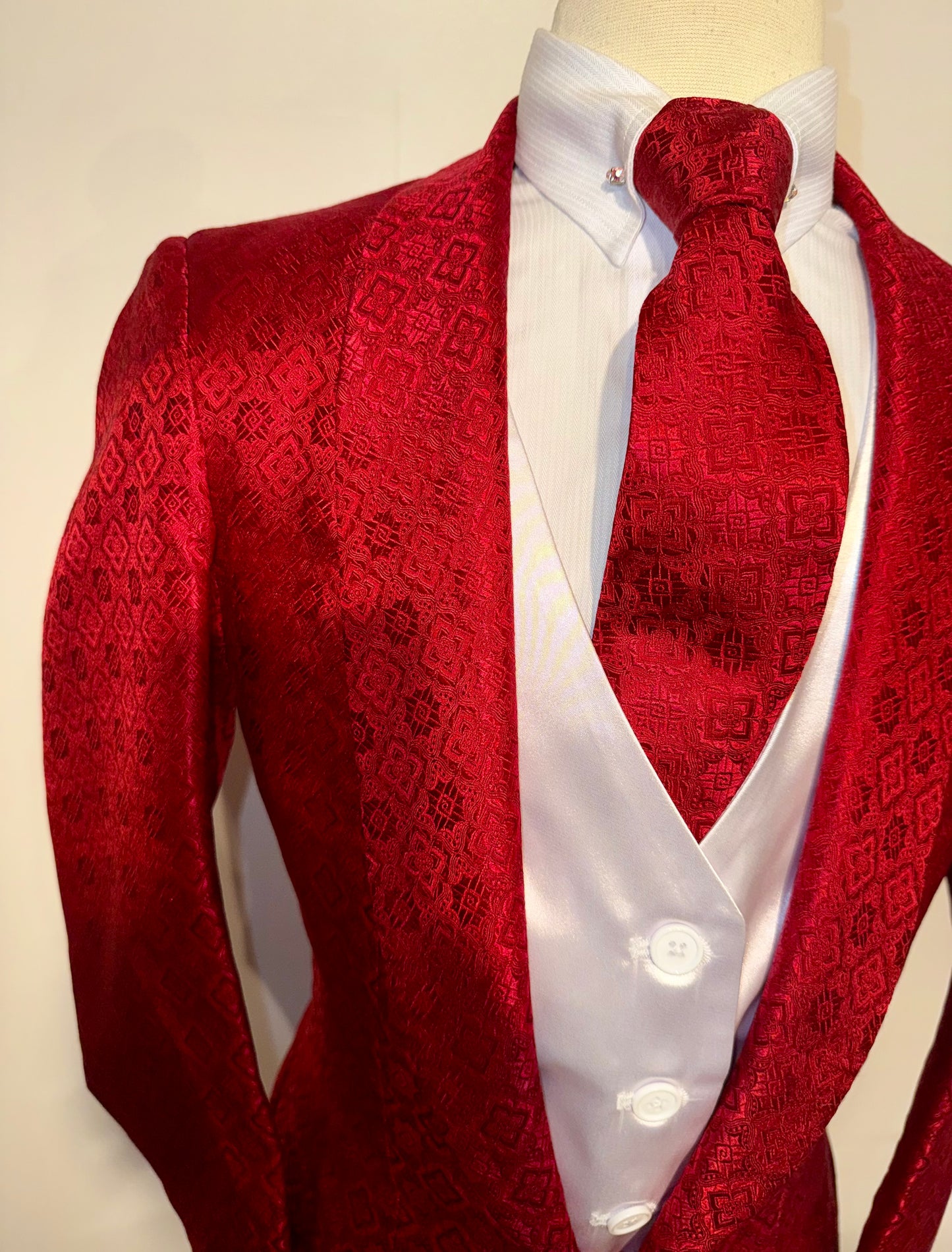 Marsha De Arriaga, Red Day Coat