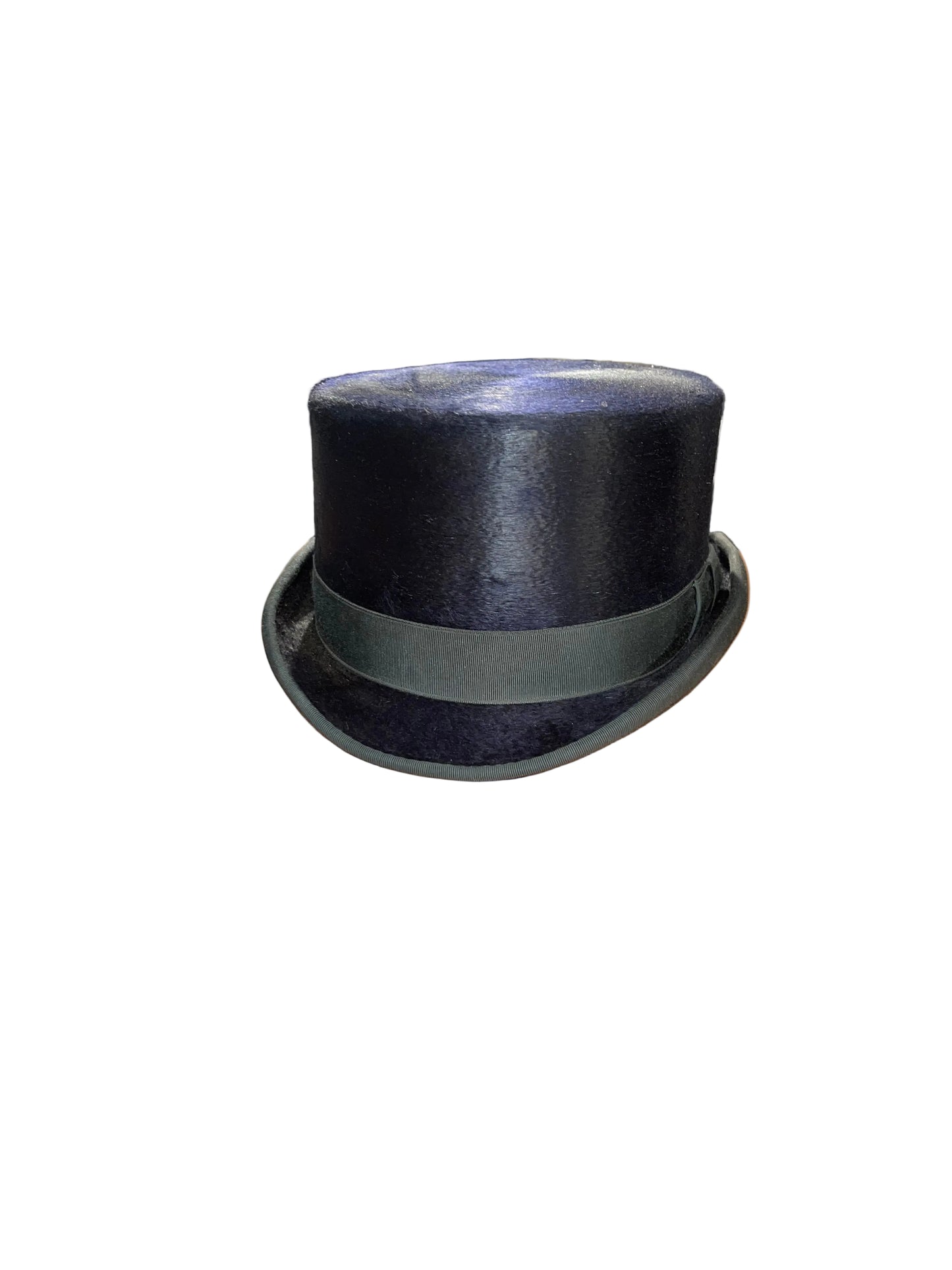Navy Silk Top Hat 7