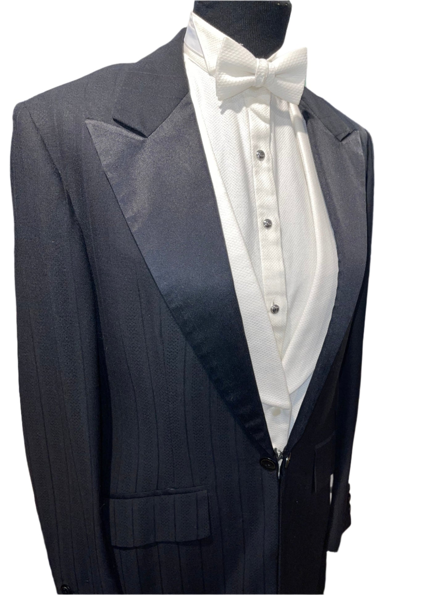 Carl Meyers, Mens Black Formal Suit