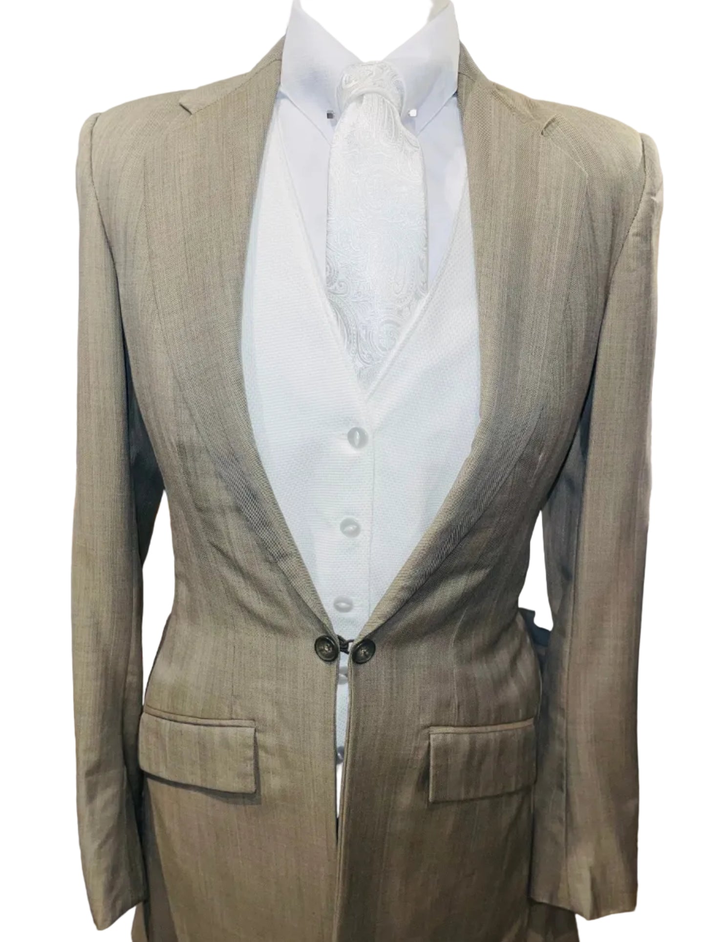 Carl Meyers, Taupe Suit