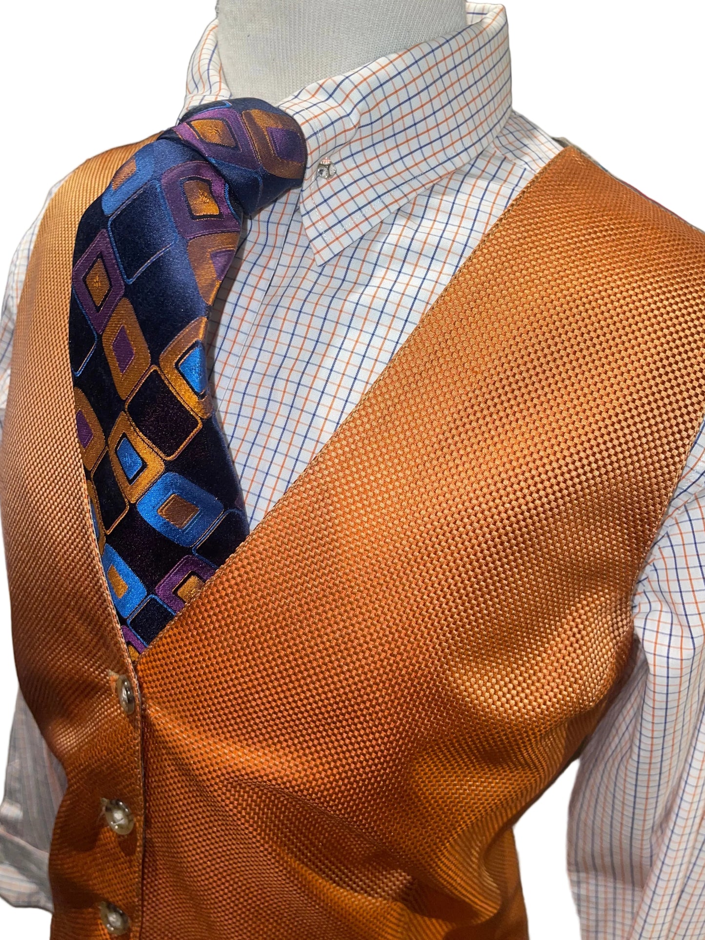 Ladies Orange and Blue Set