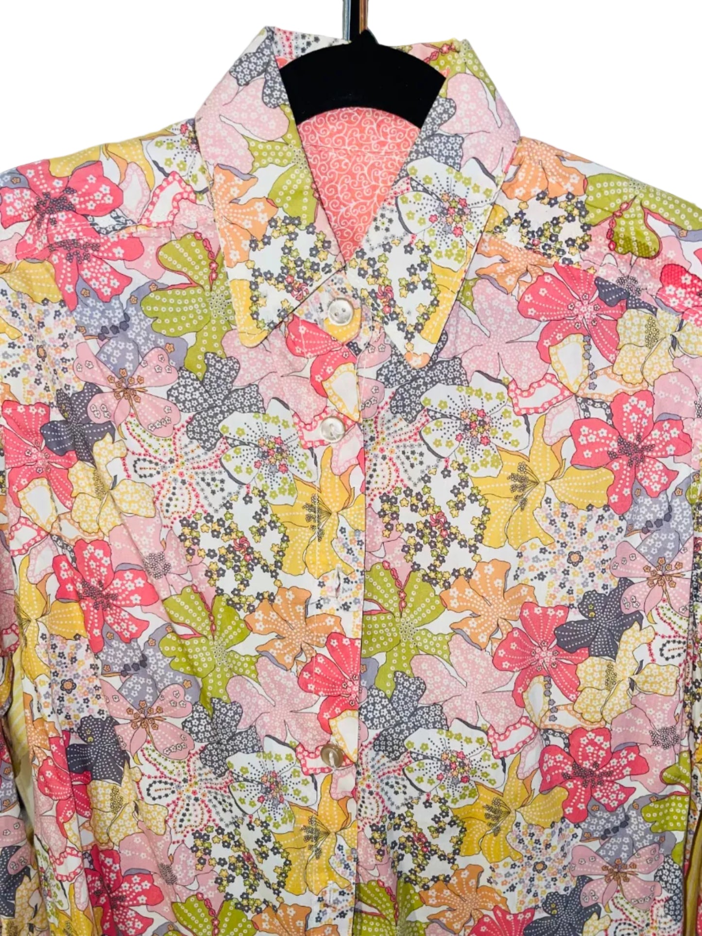 Custom, Floral Shirt