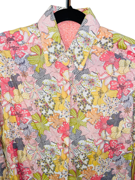 Custom, Floral Shirt
