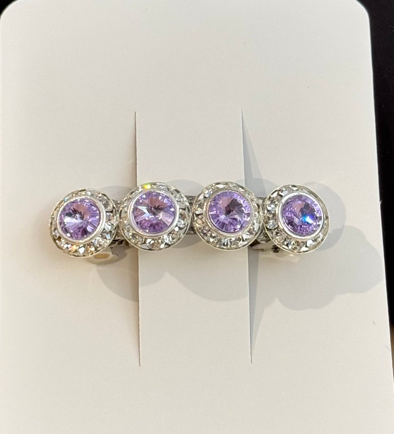 Crystal Barrettes (assorted)