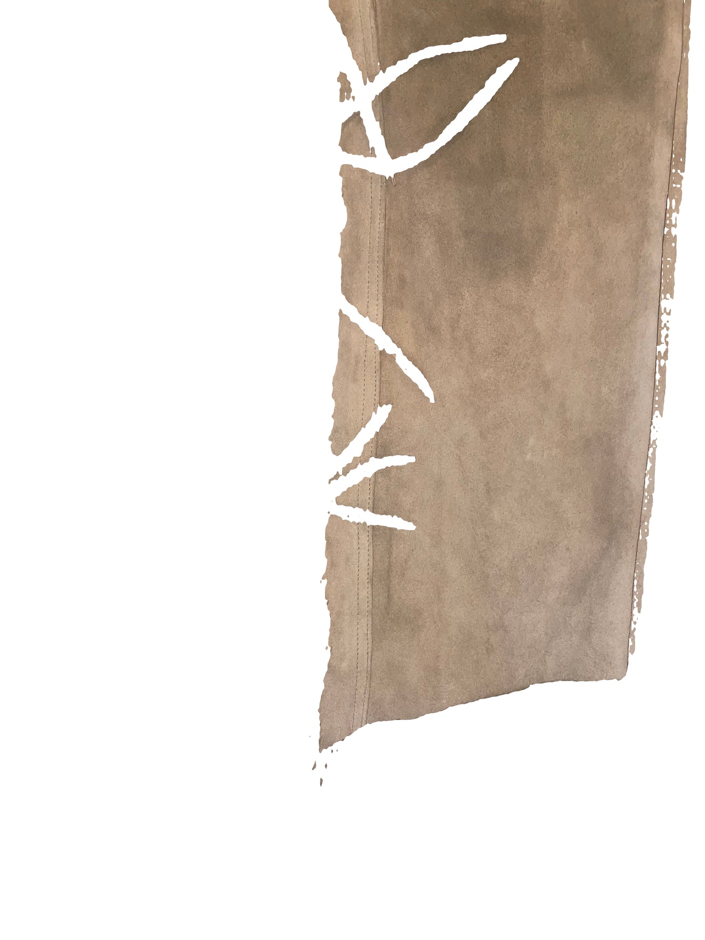 Custom, Taupe Ultrasuede Chaps