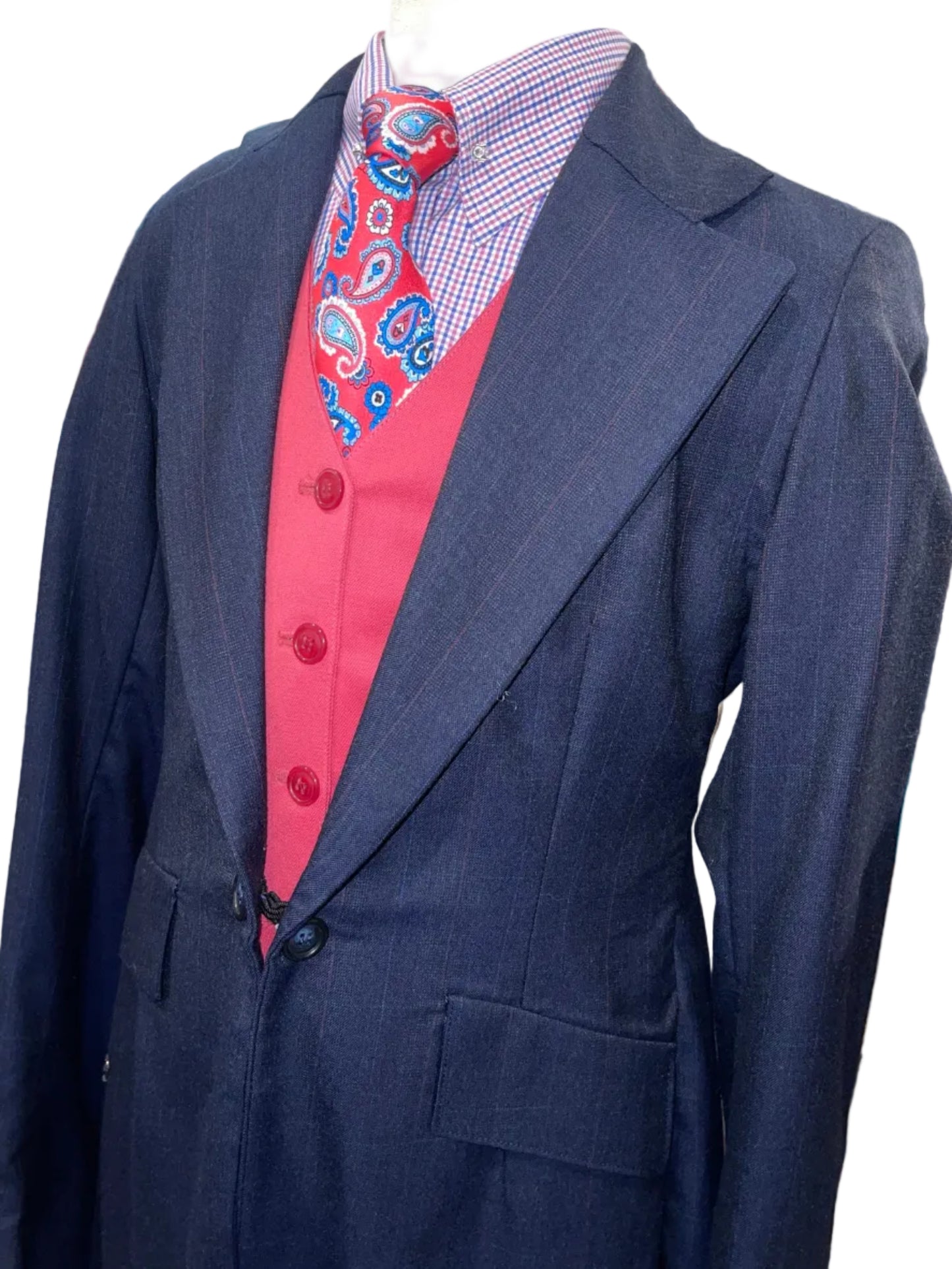 Elegance In Motion, Navy Ladies Suit