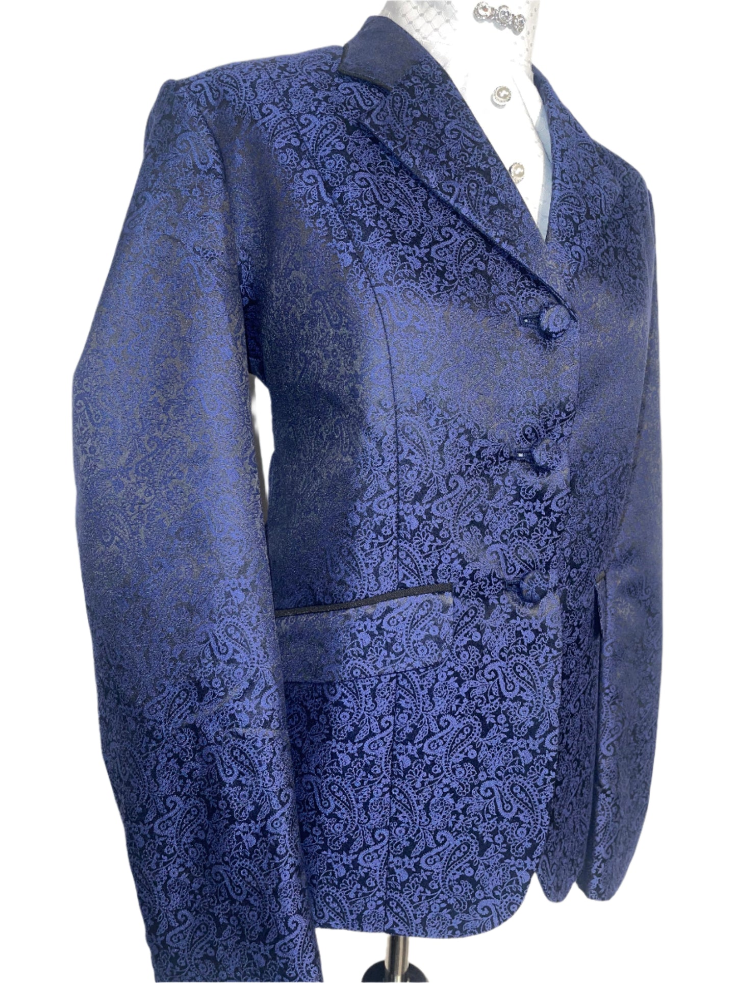 New MTC, Navy Paisley Hunt Coat