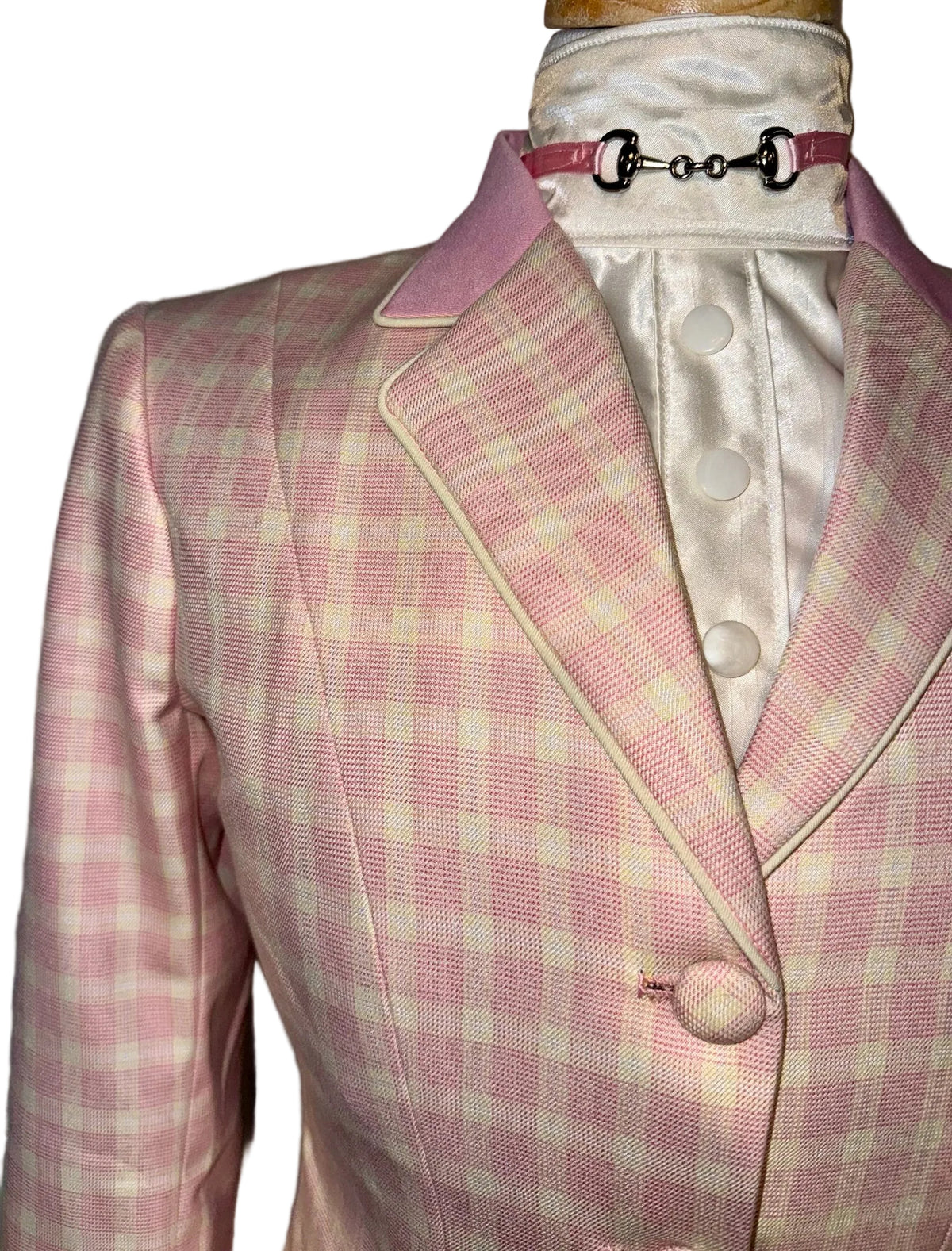New MTC, Pink Plaid Hunt Coat