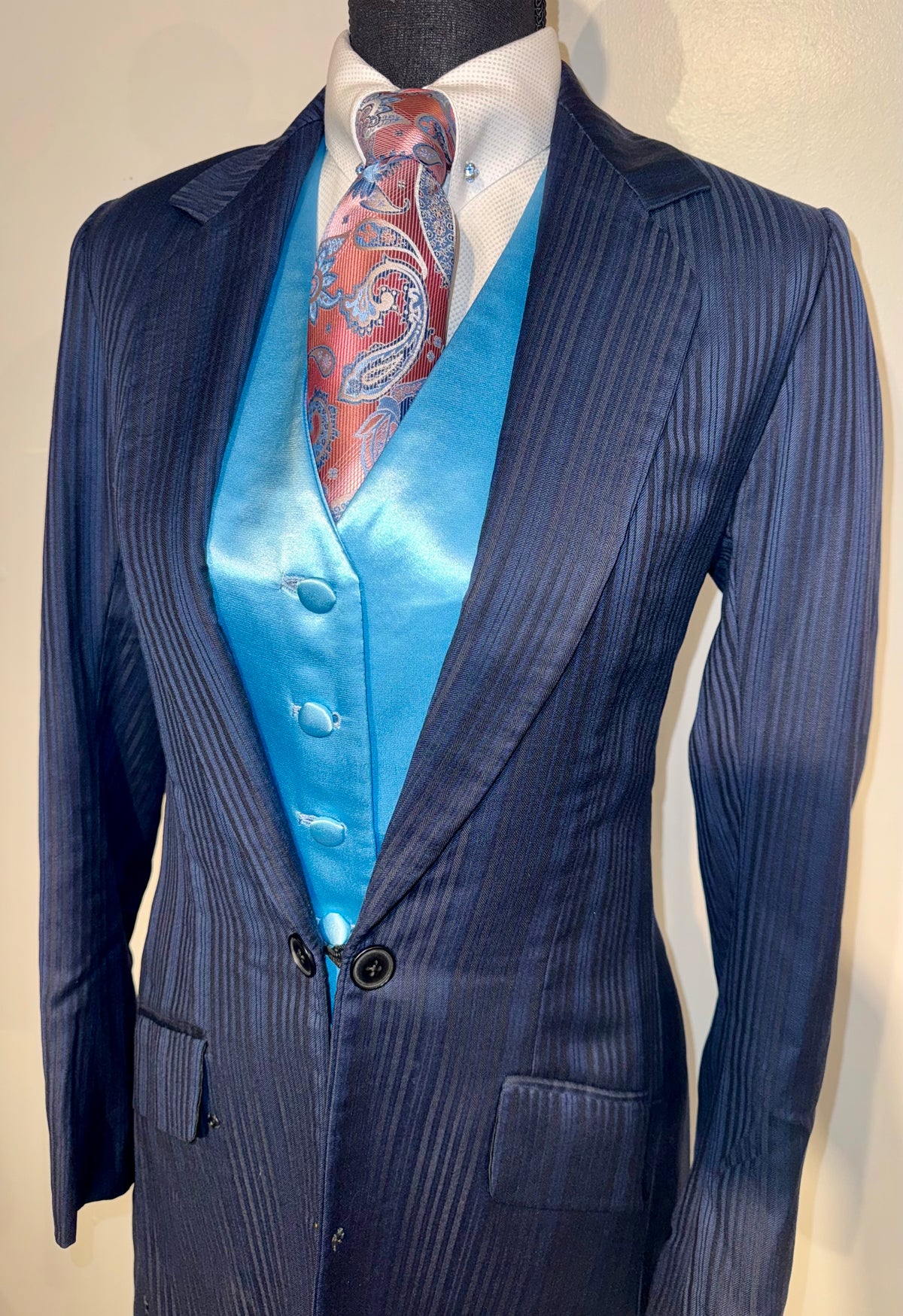 Marsha De Arriaga, Navy Suit