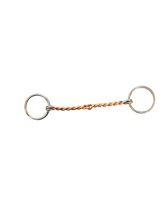 Copper Twist Bradoon Bit