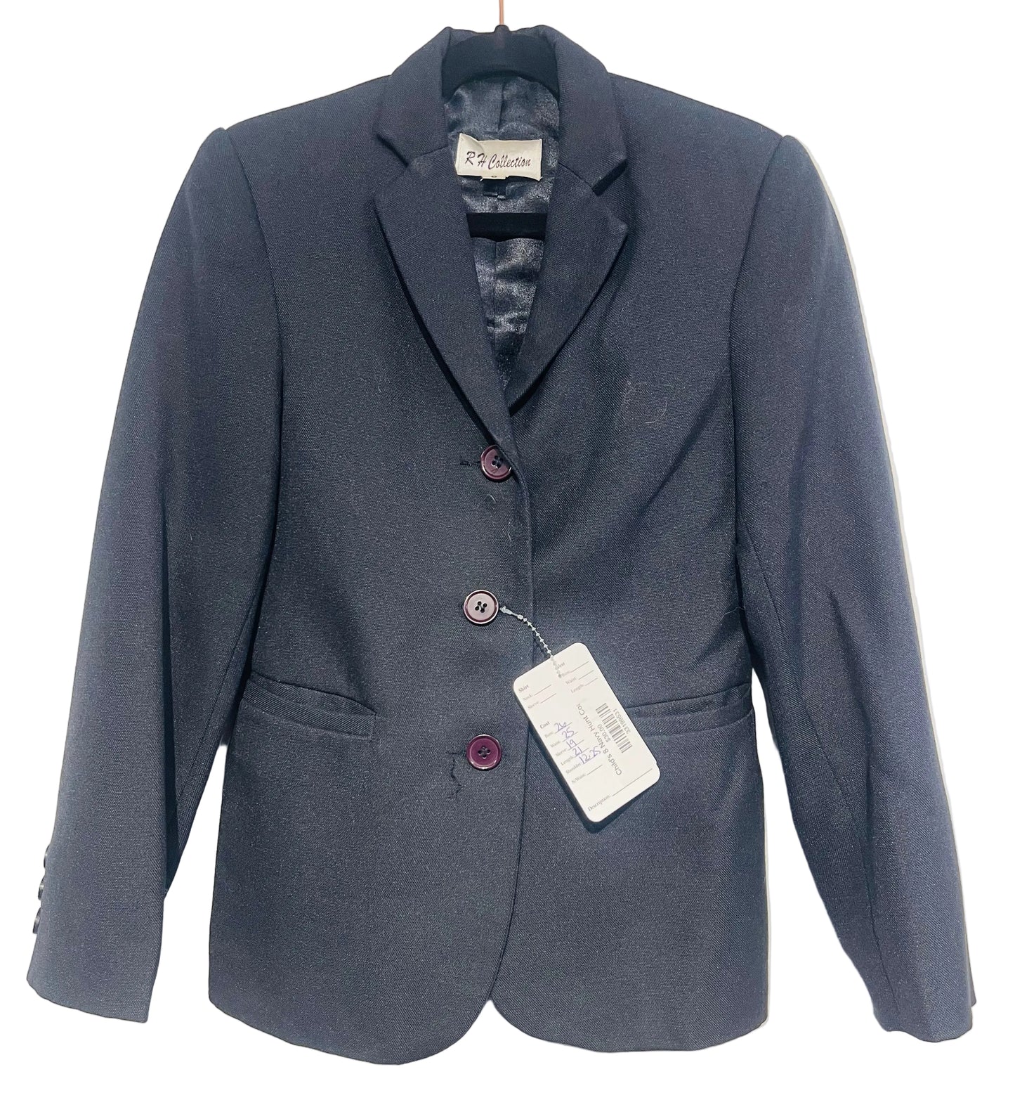 Child's 8 Navy Hunt Coat