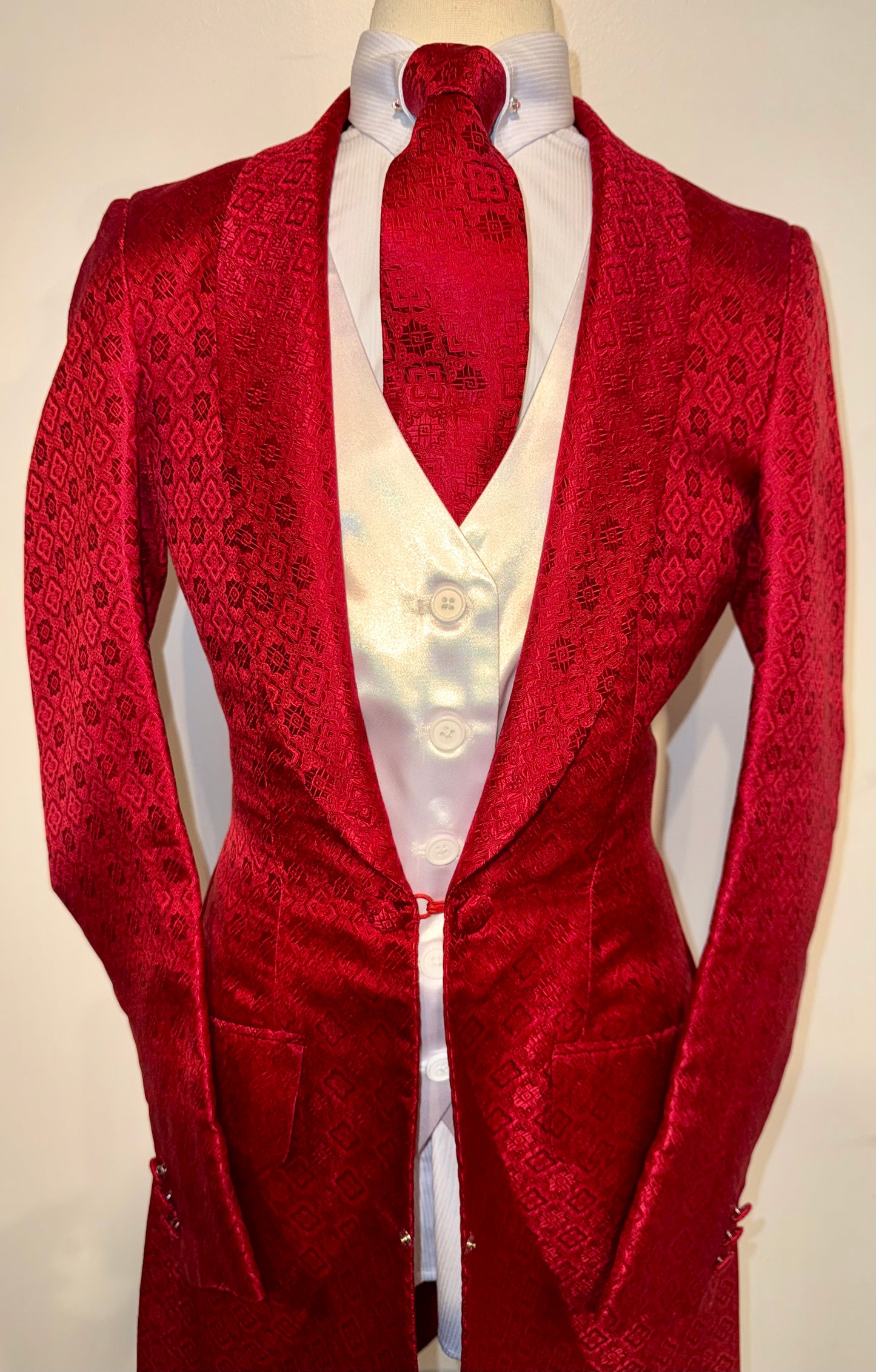 Marsha De Arriaga, Red Day Coat