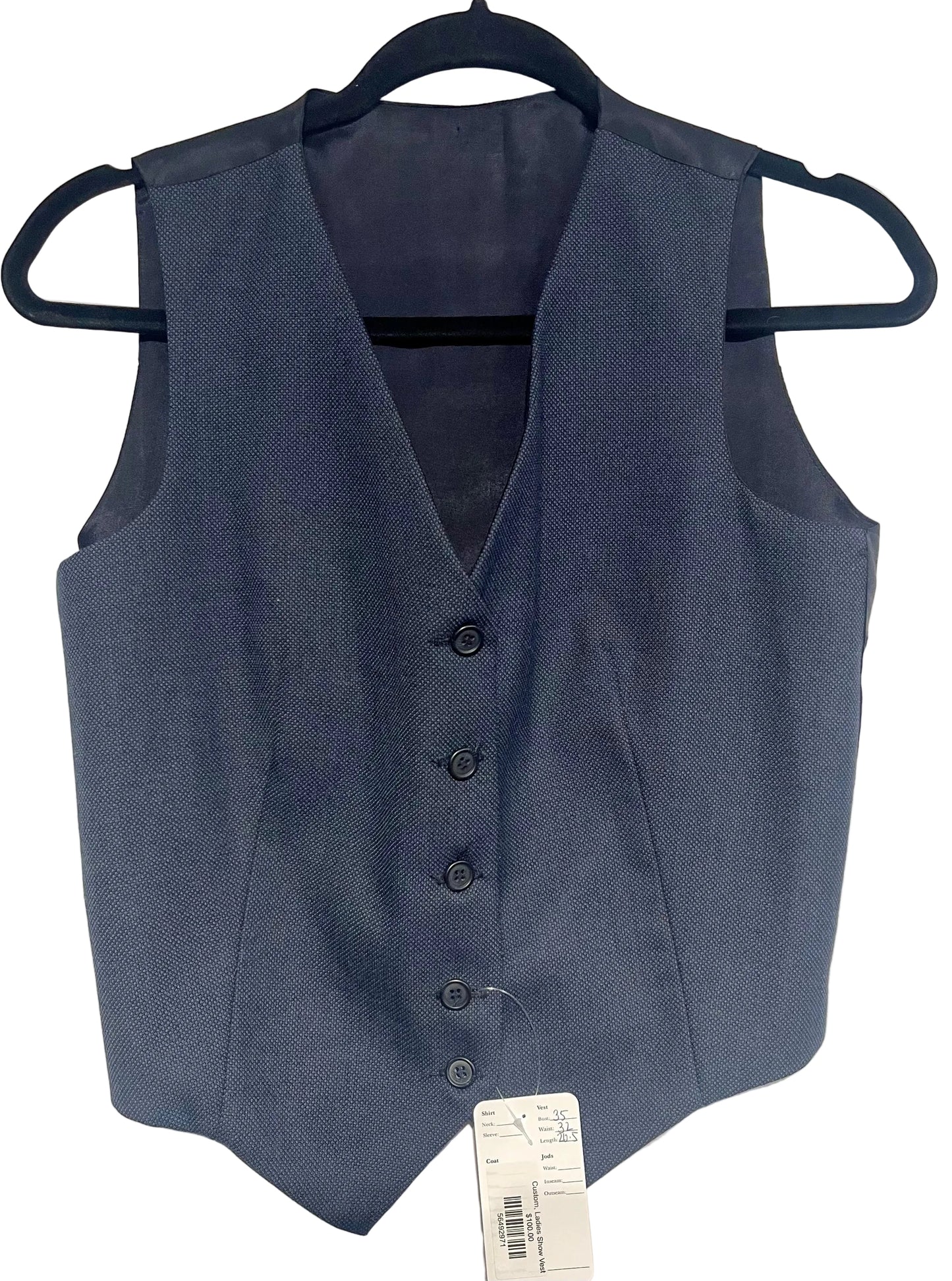 Custom, Ladies Show Vest