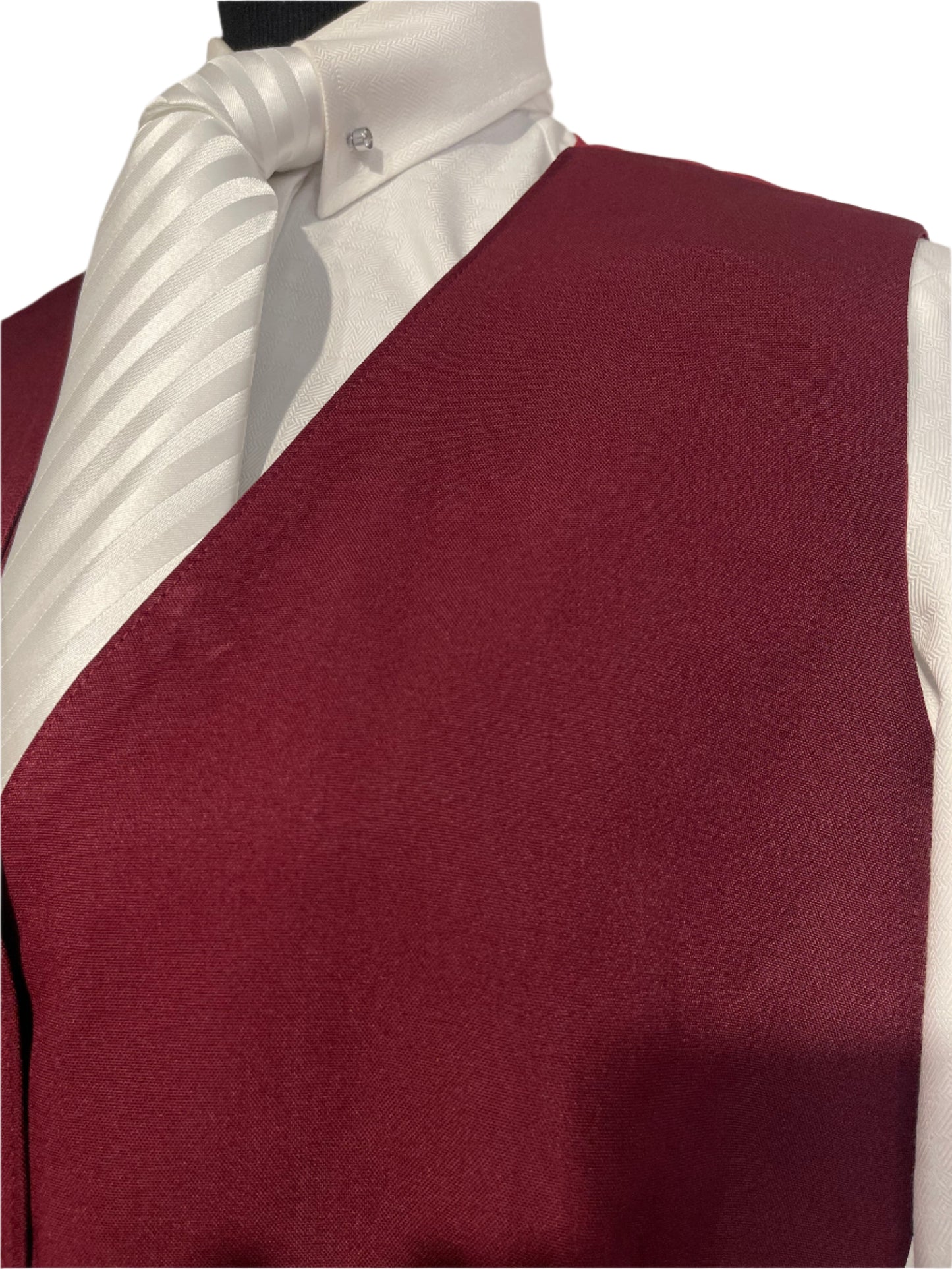 Custom Maroon Vest