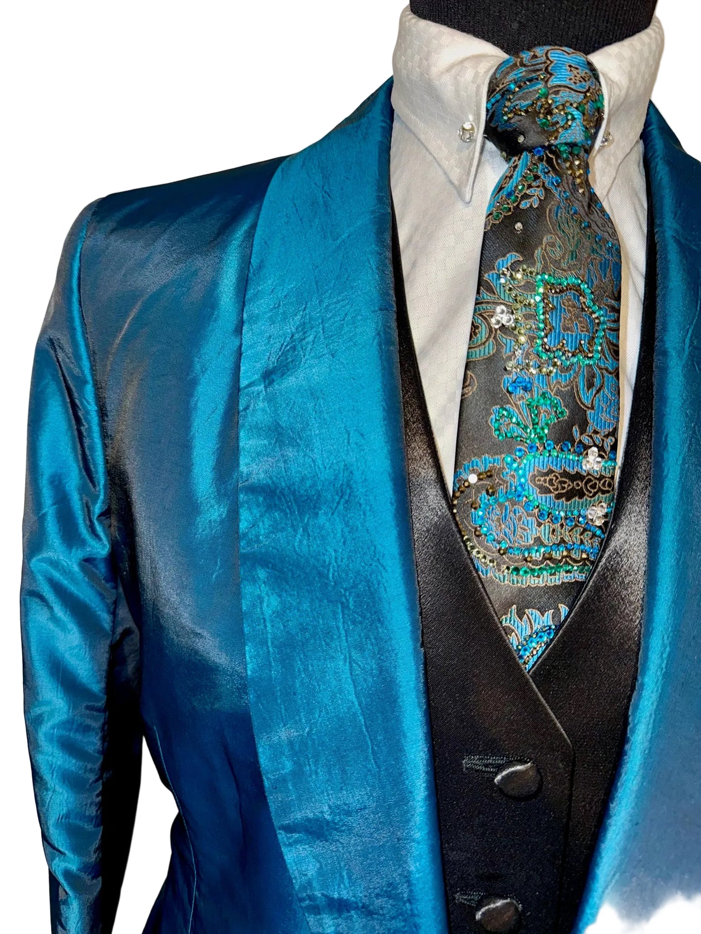 Custom, Ladies Teal Day Coat