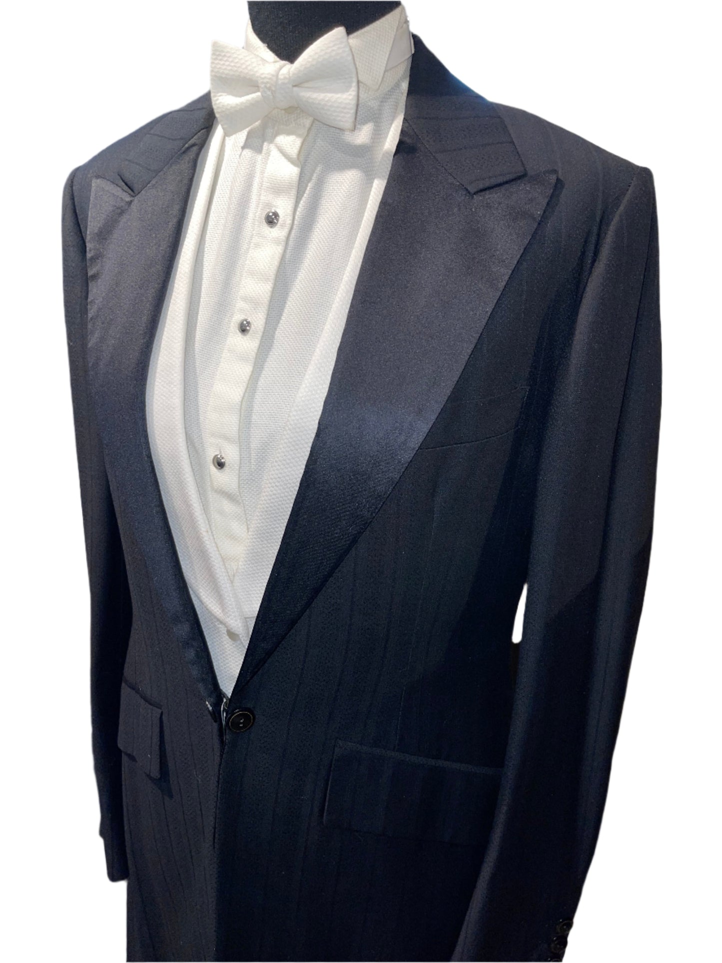 Carl Meyers, Mens Black Formal Suit