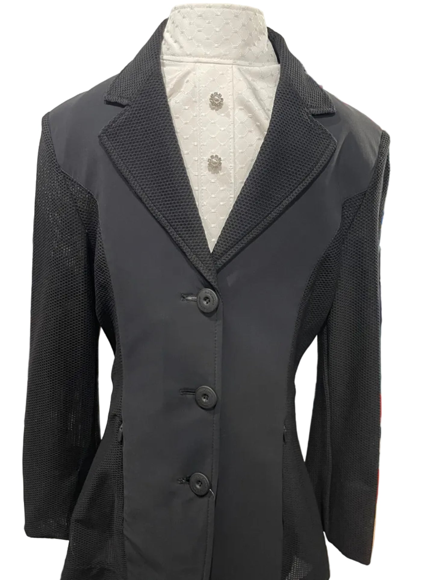 Rj Classics, Black Mesh Girls 14R Hunt Coat