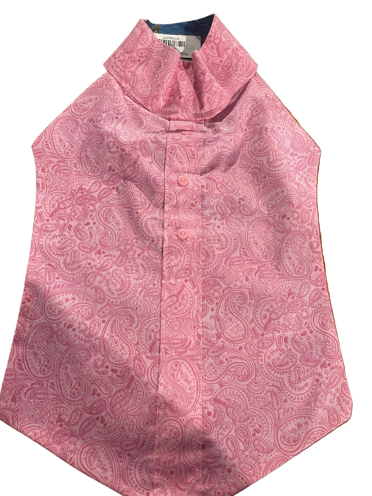Pink Paisley Dickie