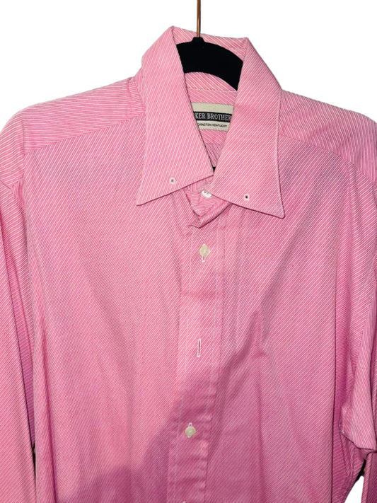 Becker Brothers, Pink Stripe Shirt