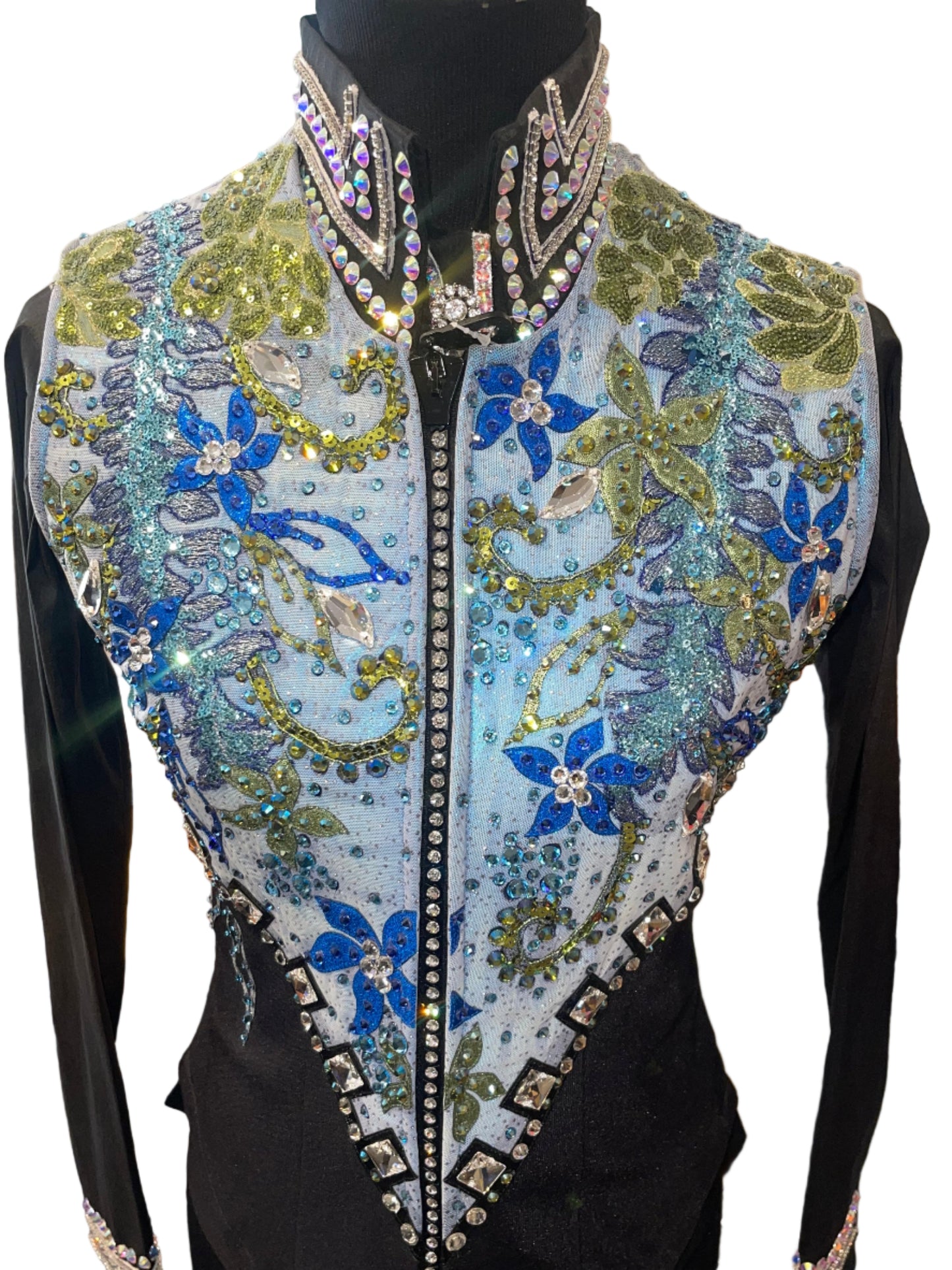 Wood, Custom Ladies Western Vest