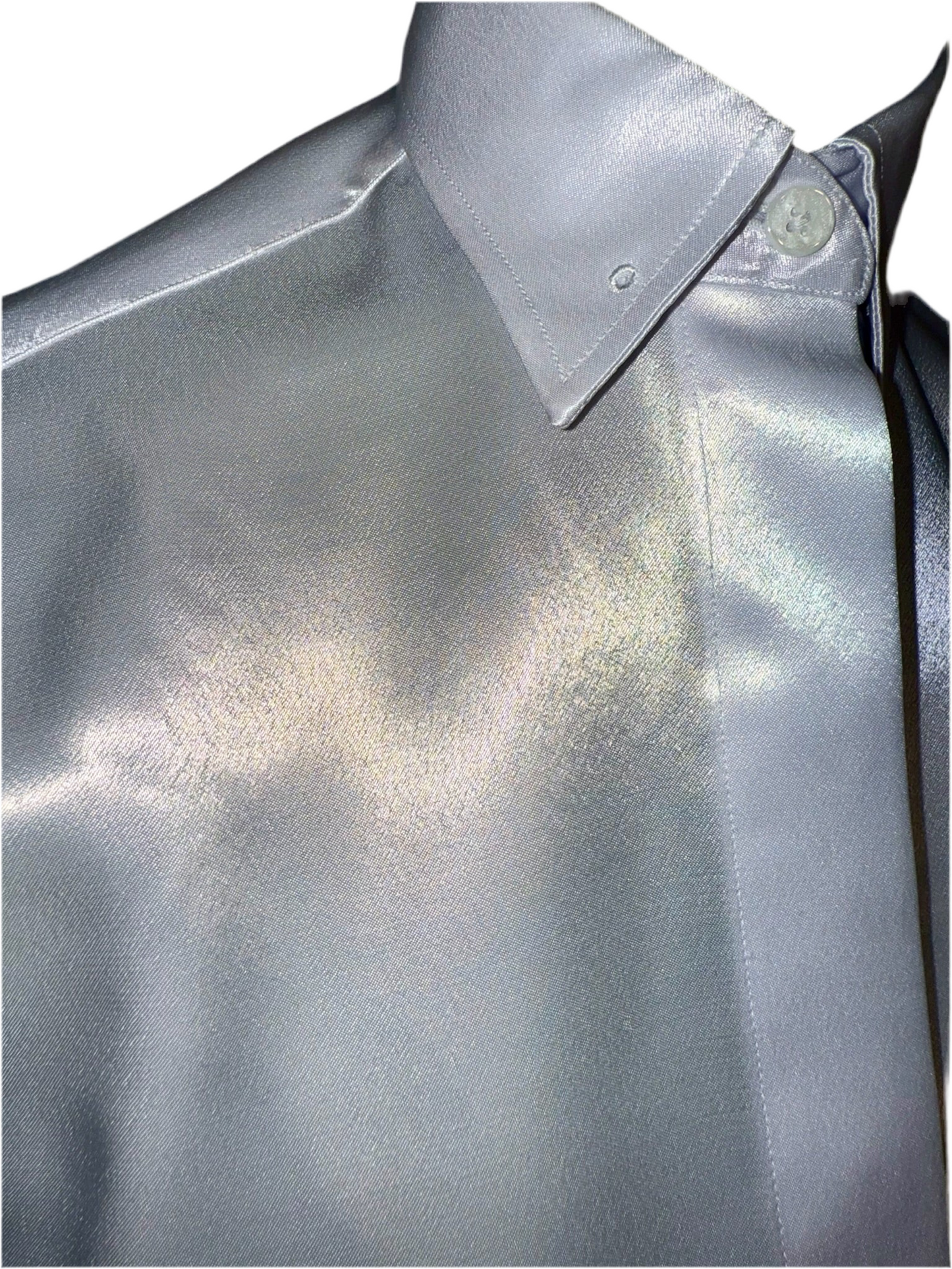 Ellie May, Ladies White Satin Shirt