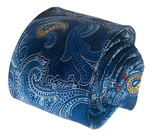 Blue Paisley Tie